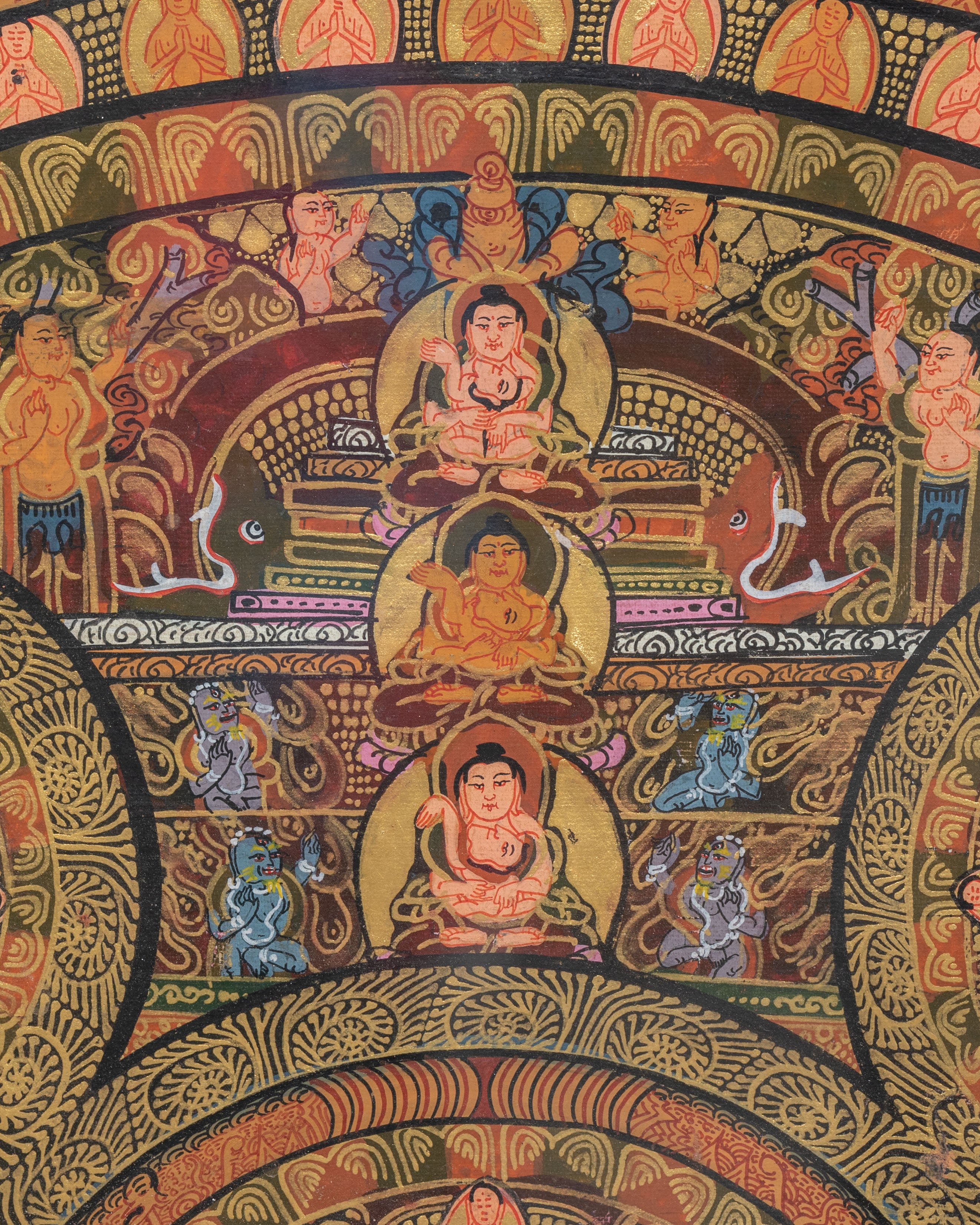 Decorative Mandala Wall Hanging | A Sacred Art Piece for Spiritual Spaces