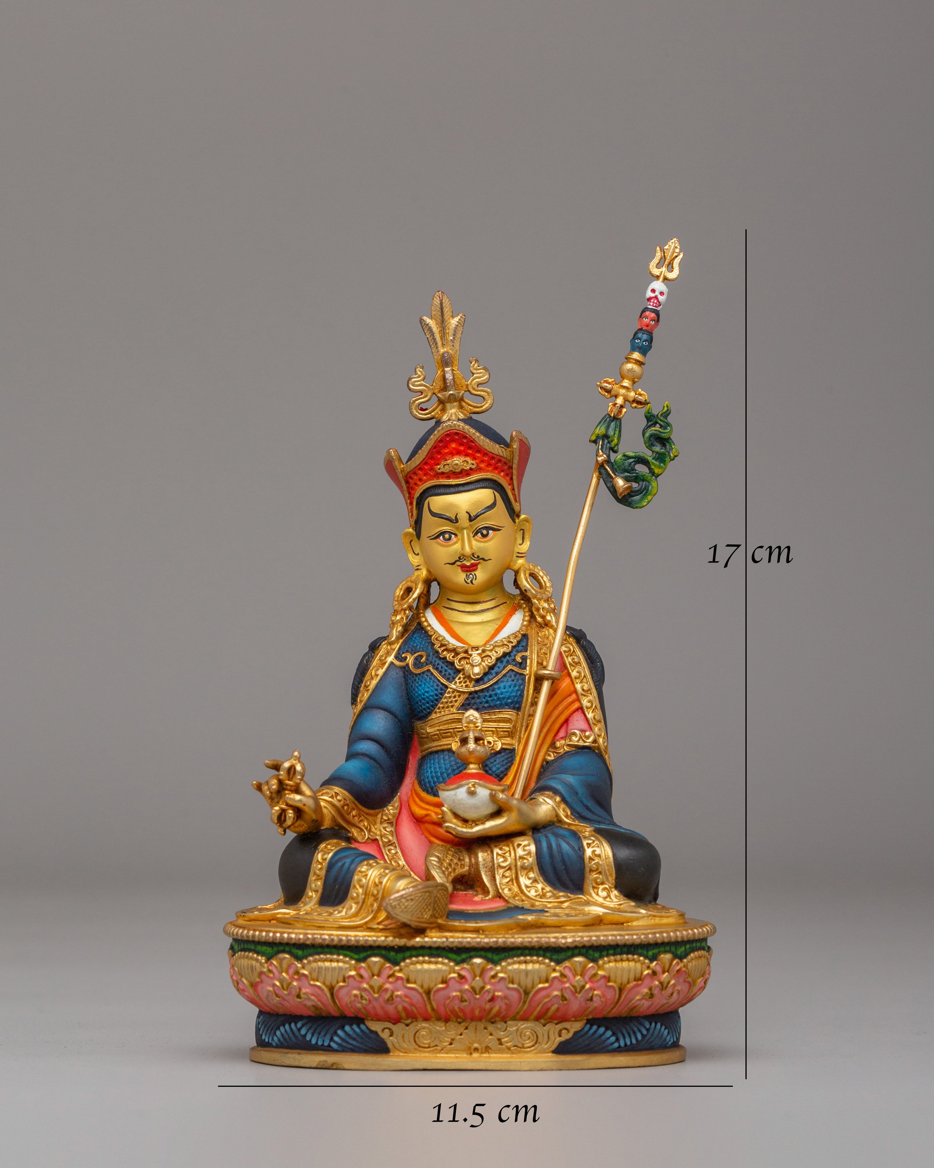Buddhist Padmasambhava Statue | Sacred Guru Rinpoche Art