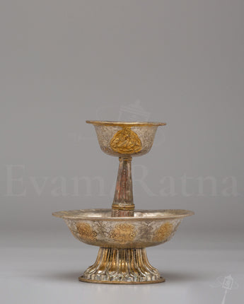Handmade Tibetan Ritual Serkyem 