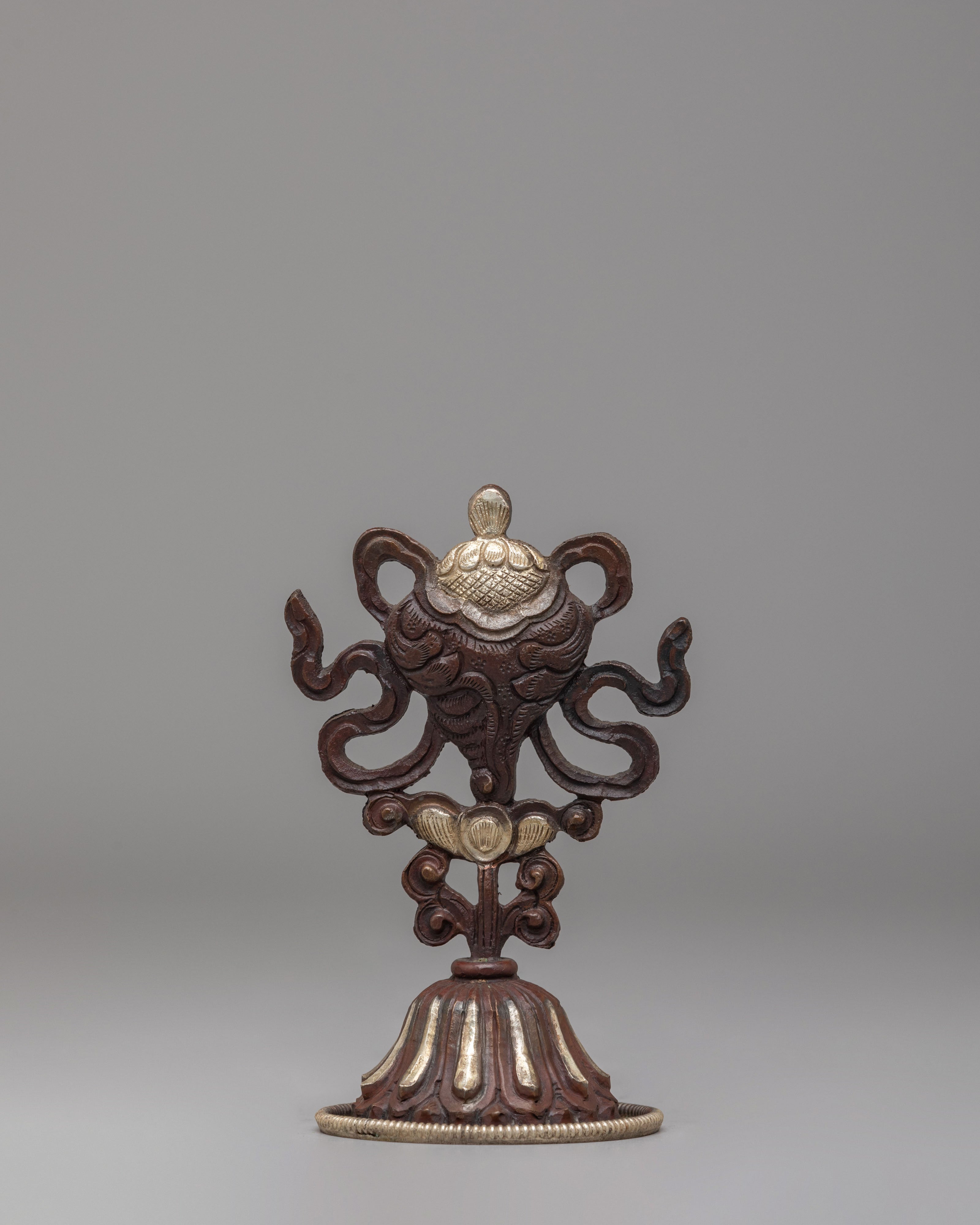 Decorative Ashtamangala Ritual Set | Tibetan Buddhist Sacred Art