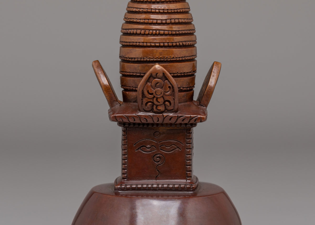 Traditional Parinirvana Stupa | Sacred Symbol of Enlightenment