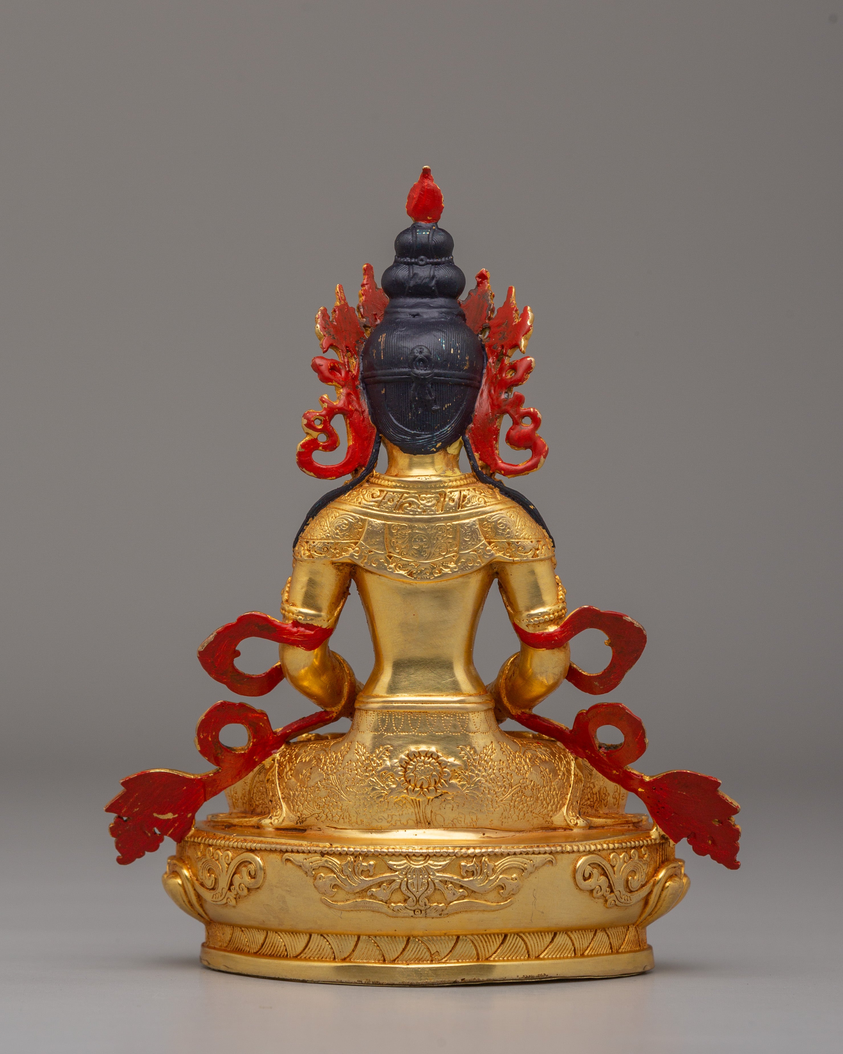Handmade Buddhist Amitayus Statue | Symbol of Infinite Life