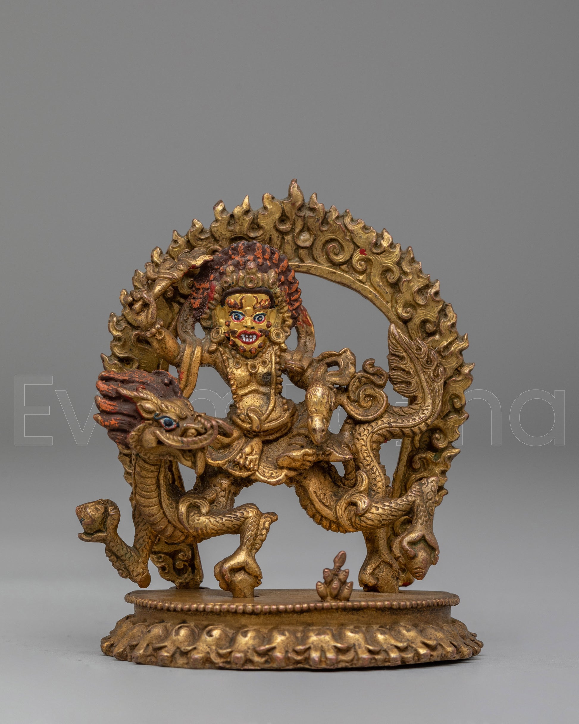 Himalayan White Dzambhala Statue