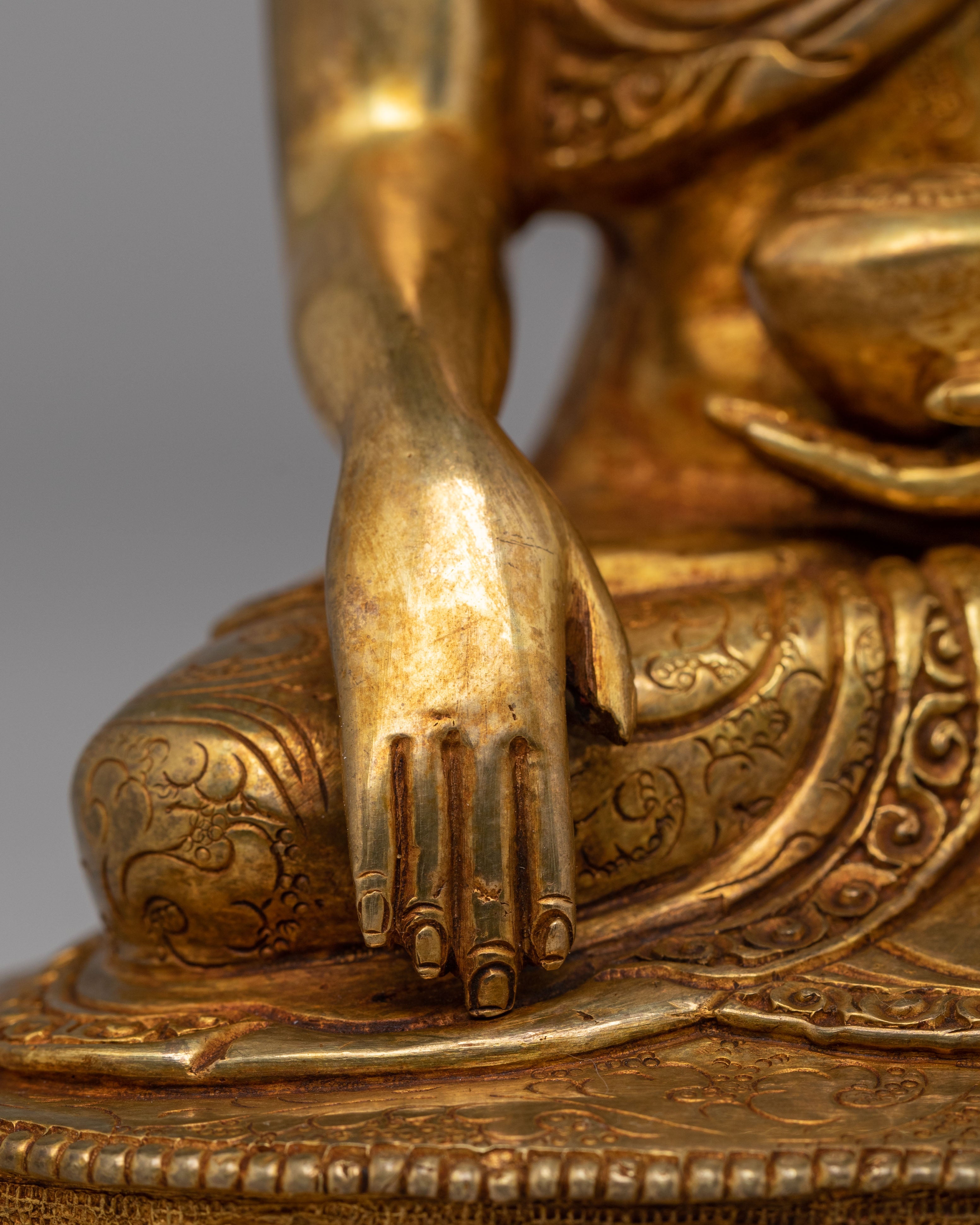 Handmade Ritual Shakyamuni Buddha Statue | Enlightenment Buddha
