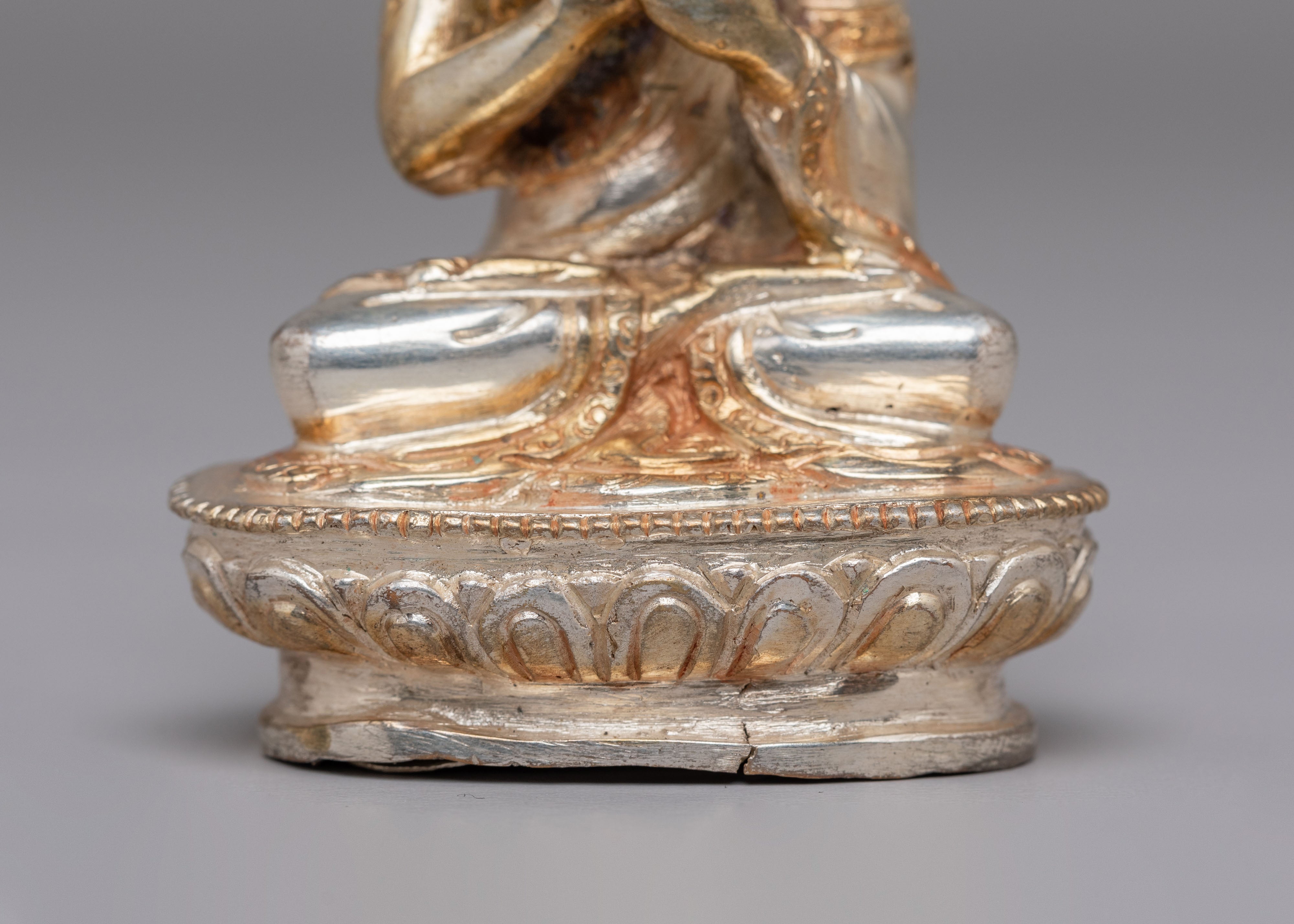 Himalayan Vairocana Buddha Statue | Sacred Buddhist Shrine Decor