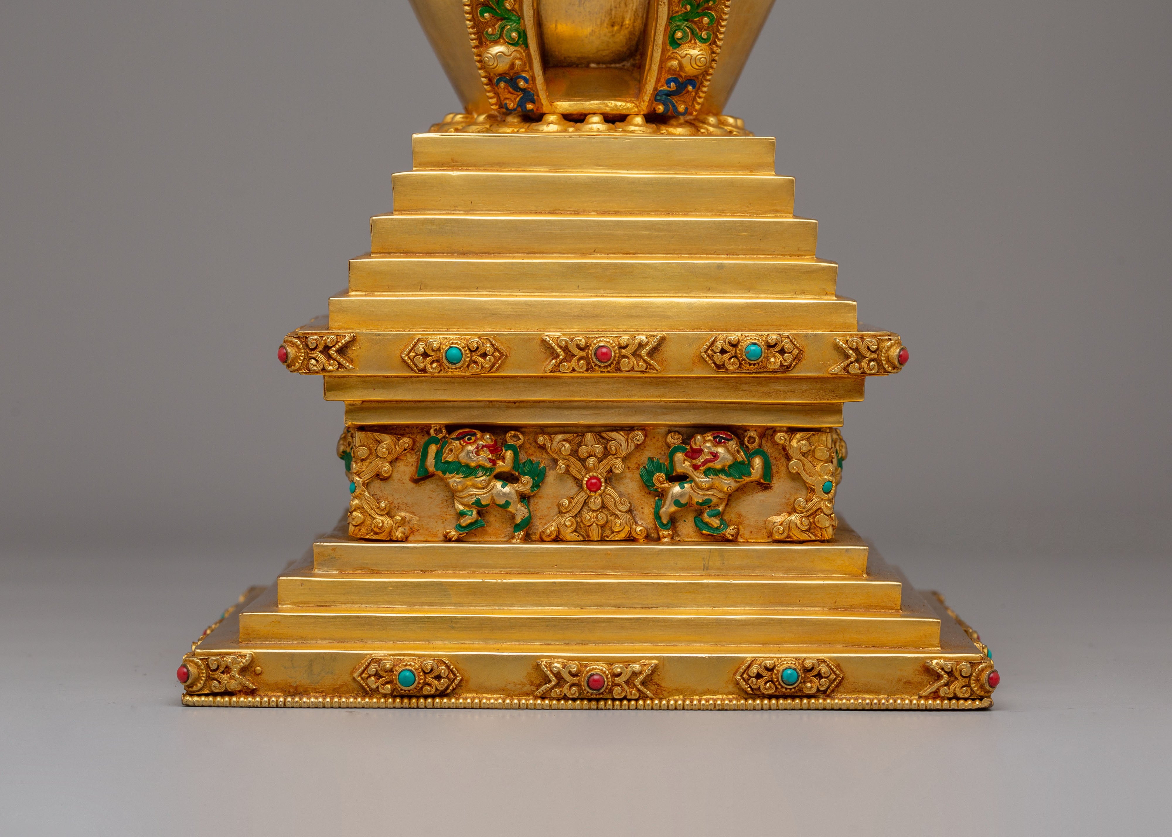 Sacred Buddhist Enlightenment Stupa | Symbol of Spiritual Awakening
