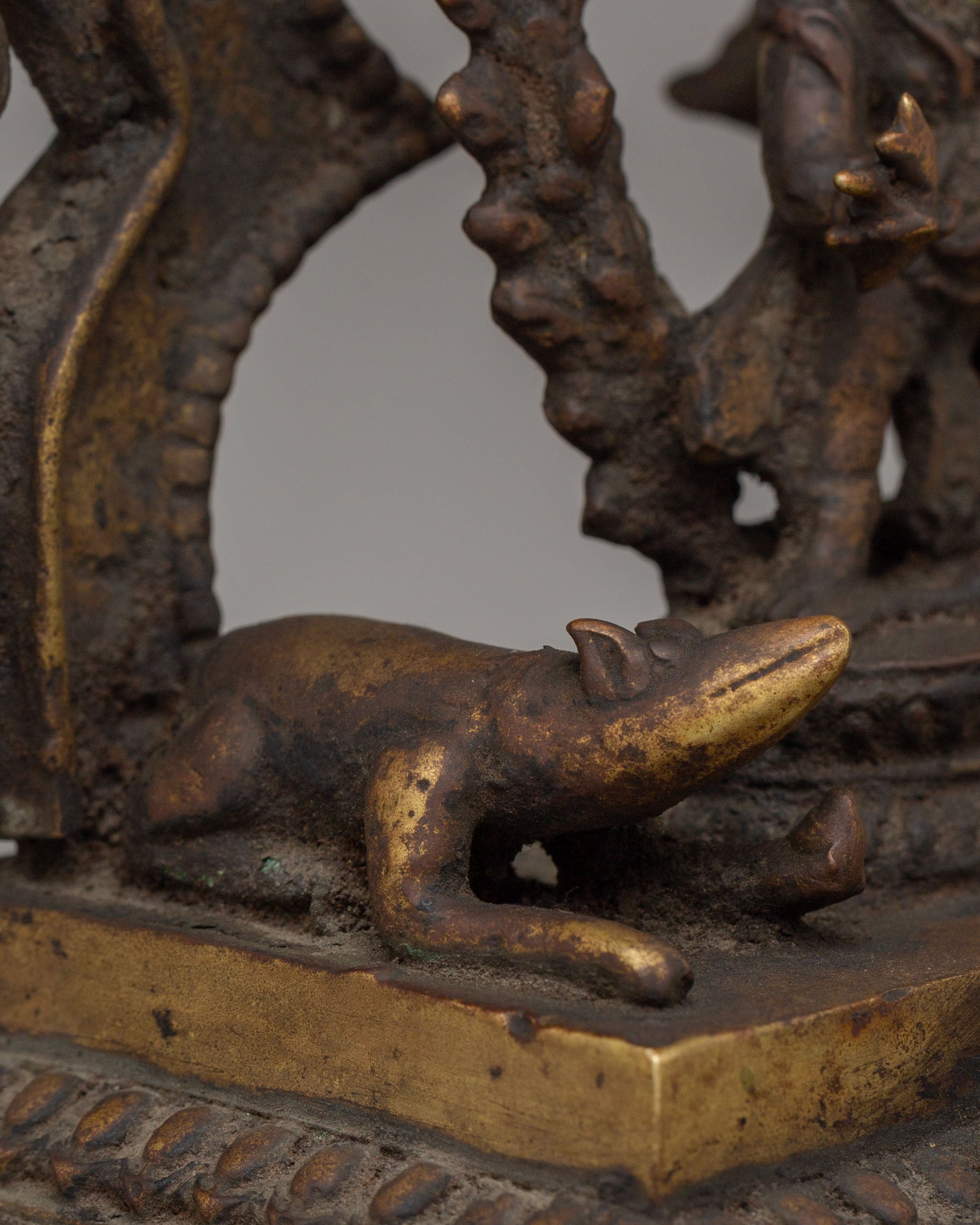 Handcrafted Ganesh Oil Lamp | Brass Lamp