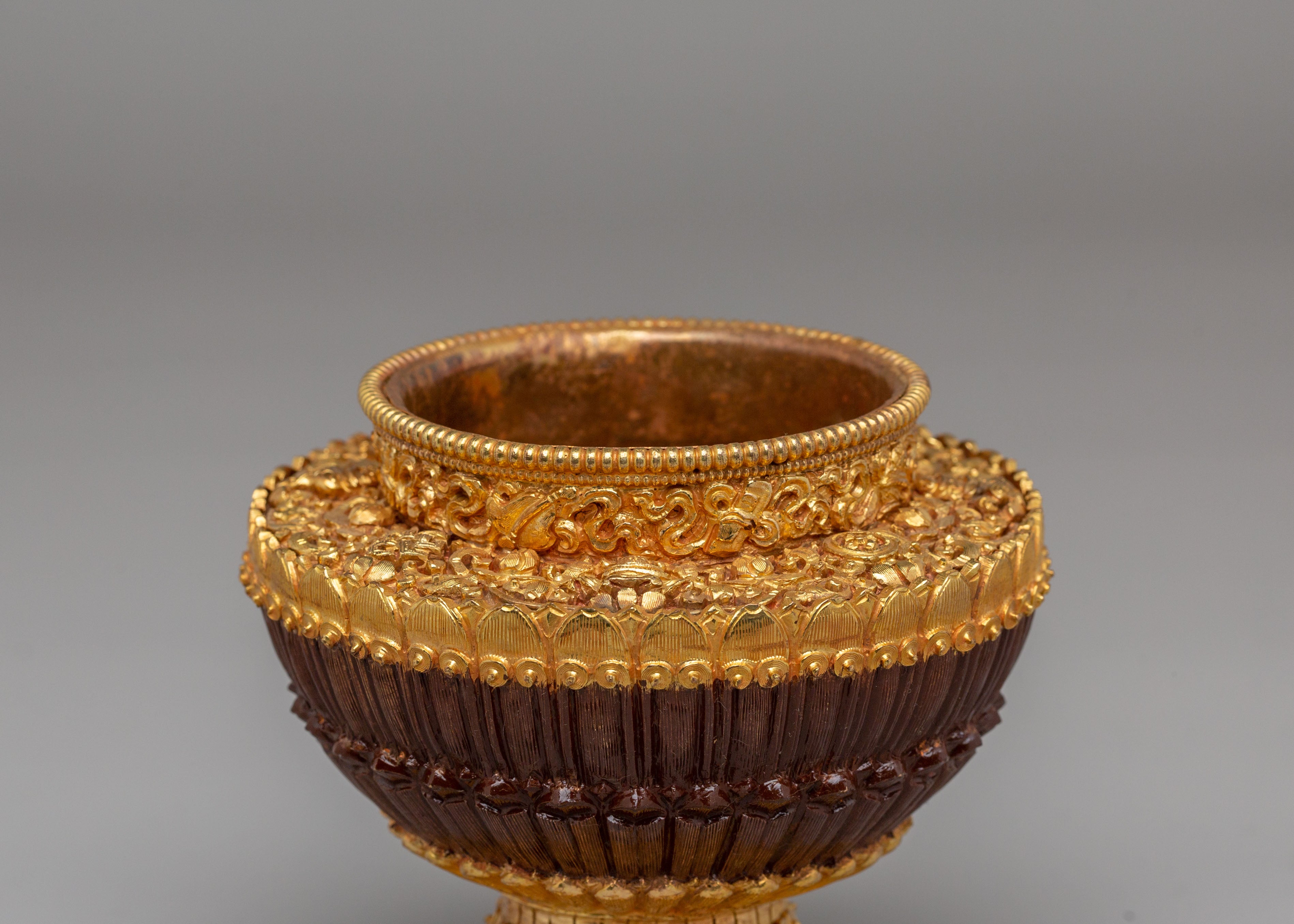 Dhupur Rice Pot for Ritual Offerings | Buddhist Altar Vessel