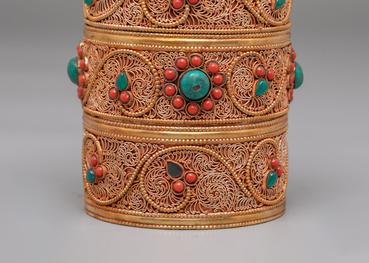 Sacred Altar Dhupur Rice Pot | Traditional Pot for Puja and Meditation