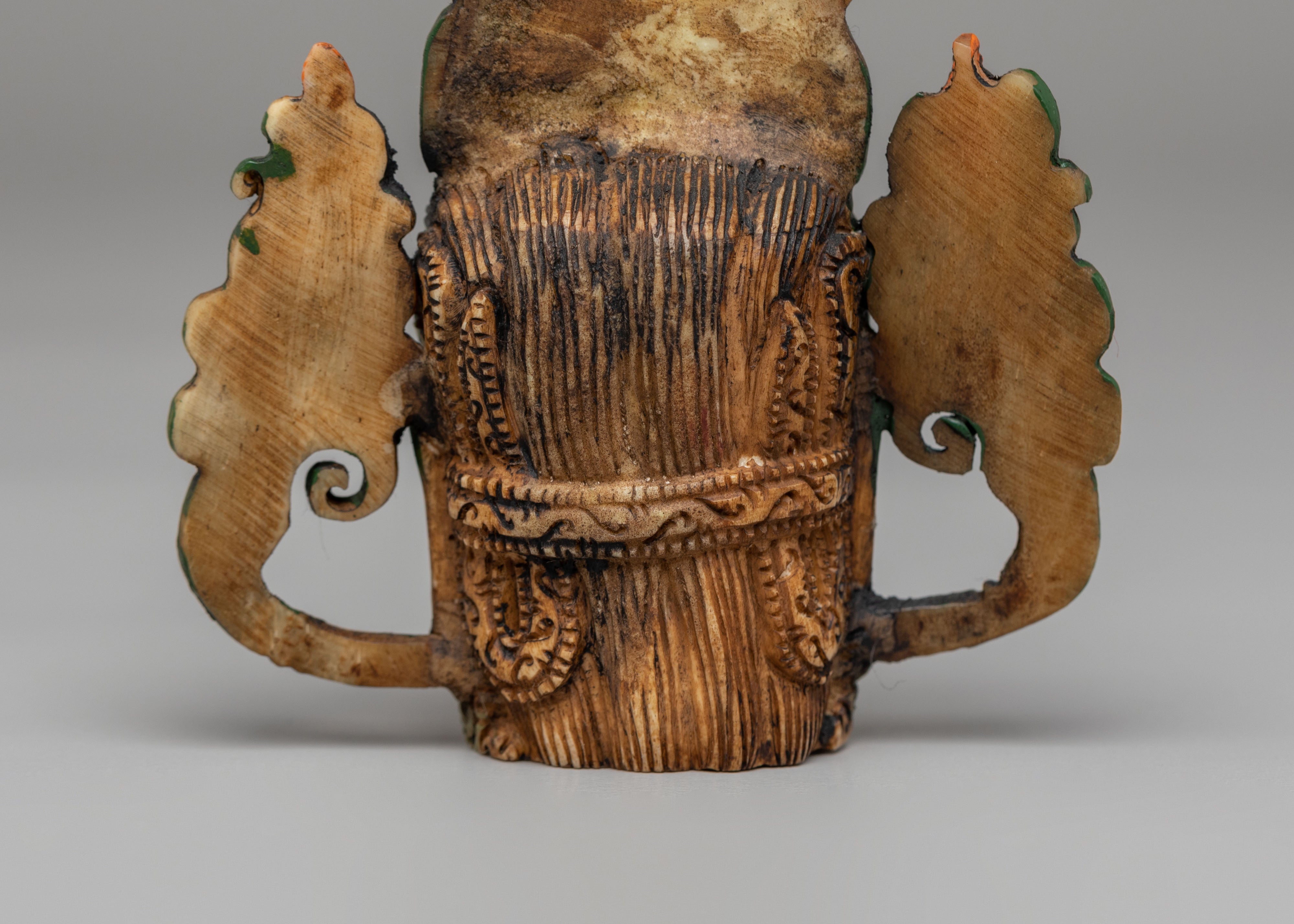 Handcrafted Mahakala Head | Tibetan Art