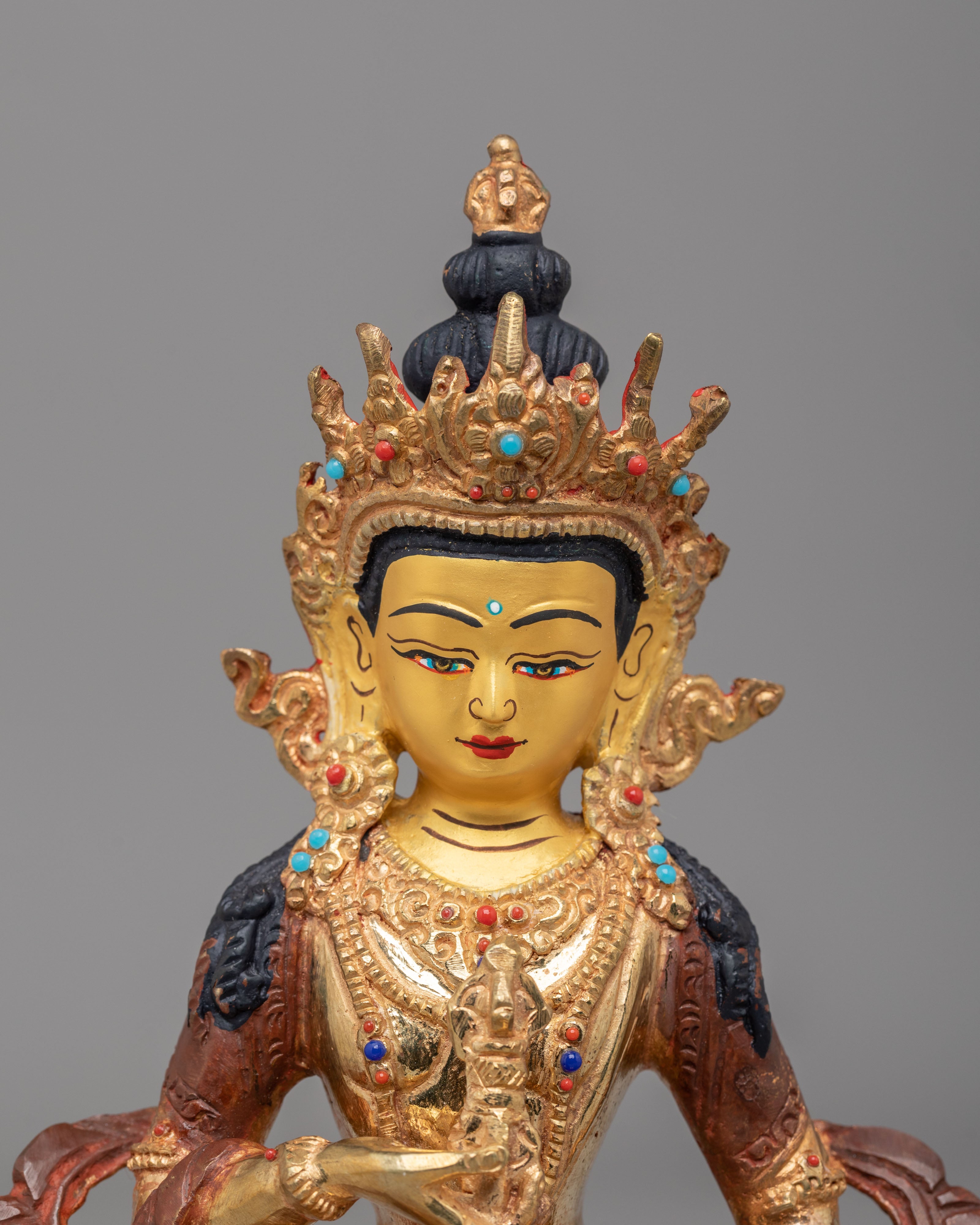 Vajrayana Vajrasattva Meditation Statue | Buddhist Purification Deity