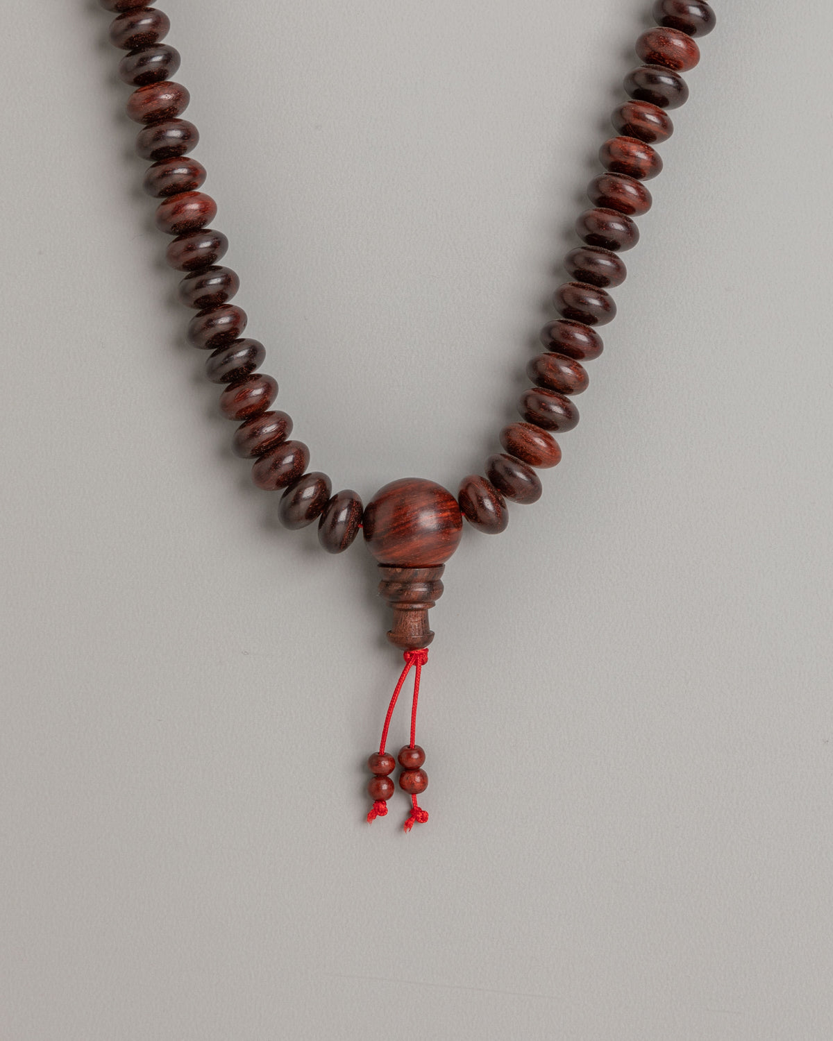 Buddhist Meditation Beads | Handcrafted Rosewood Prayer Mala