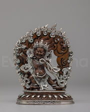 Machine-Made Vajrapani Deity Statue 