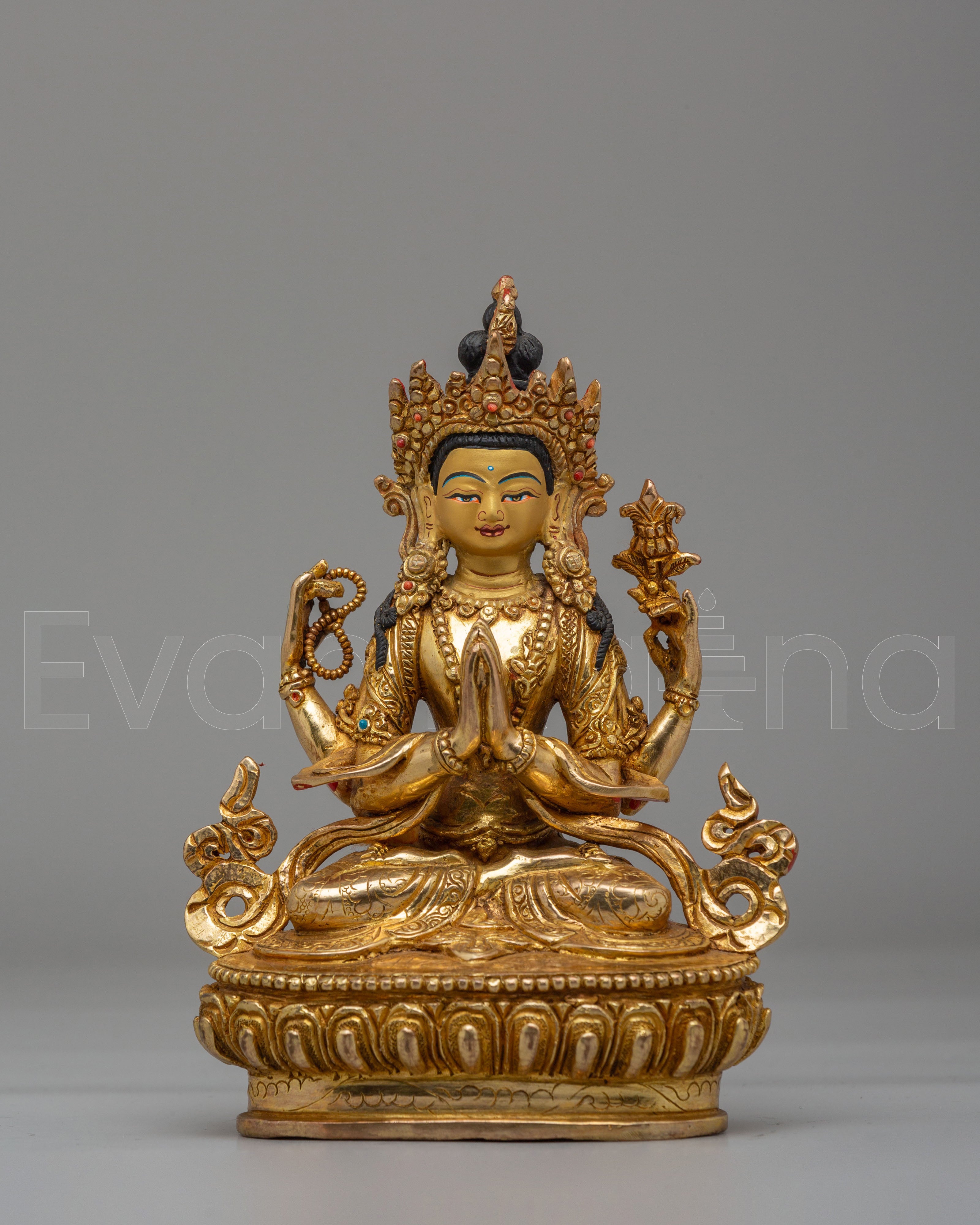 Handcrafted Chenrezig Statue