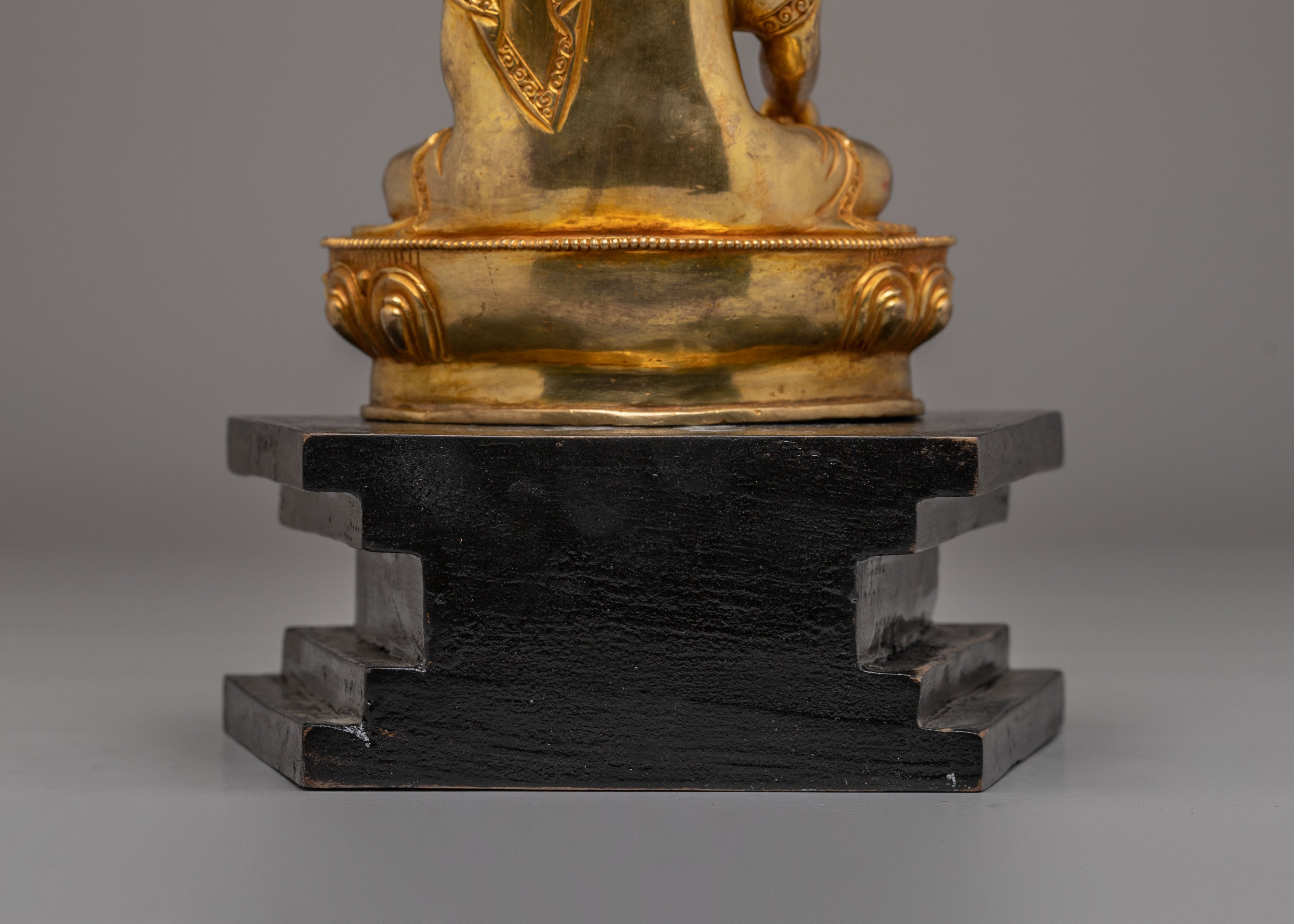 Sacred Ratnasambhava Statue | Himalayan Buddhist Art
