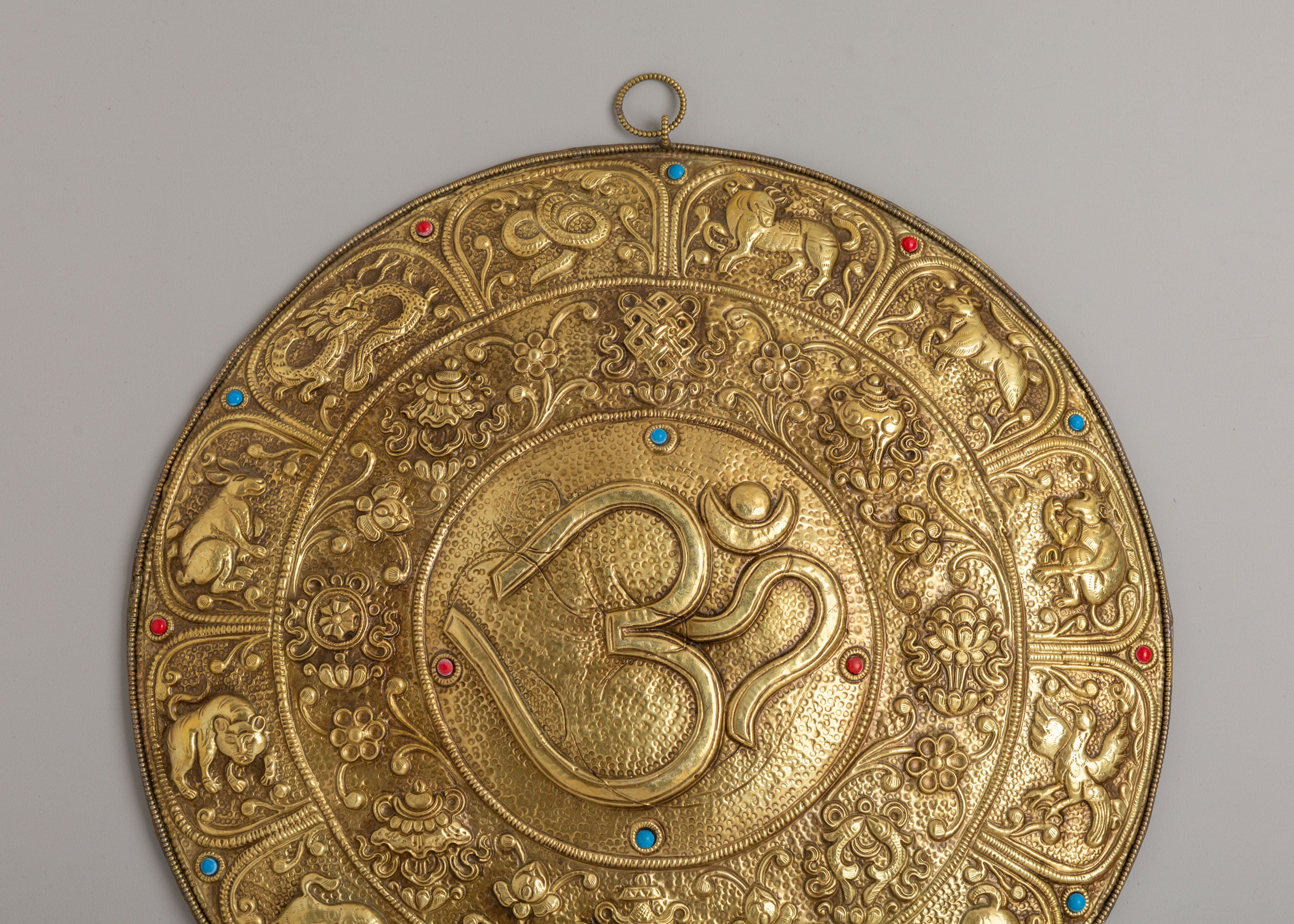 Om Mandala Wall Hanging | Handcrafted Decorative Art