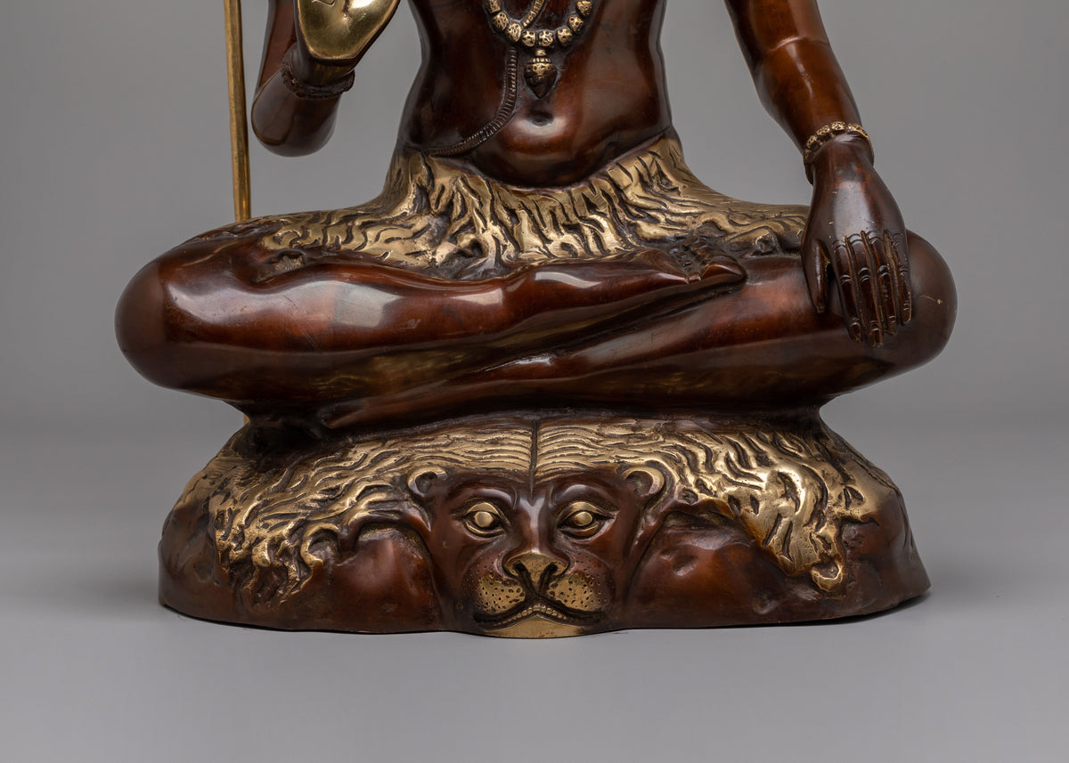 Traditional Shiva Statue | Handcrafted Hindu God Sculpture