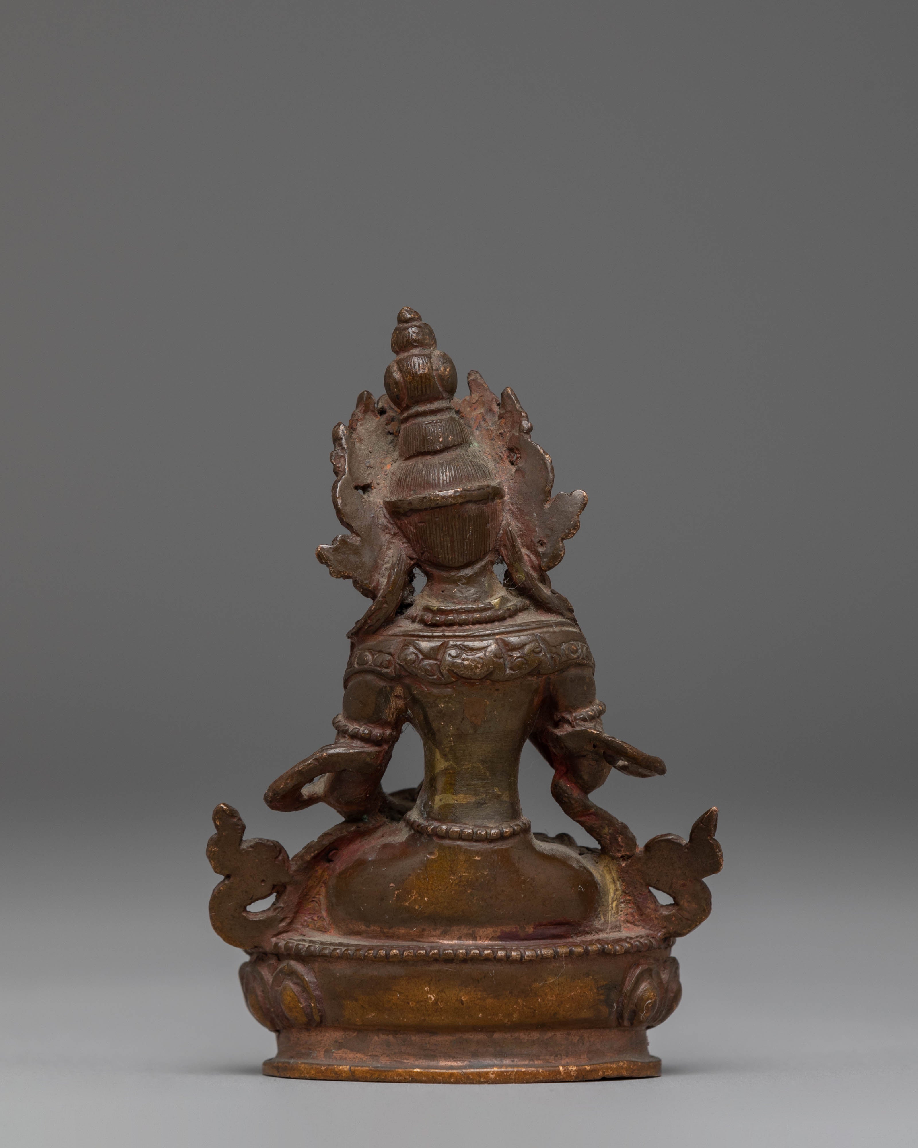 Oxidized Guru Vajrasattva Sacred Statue | Guardian of Enlightenment