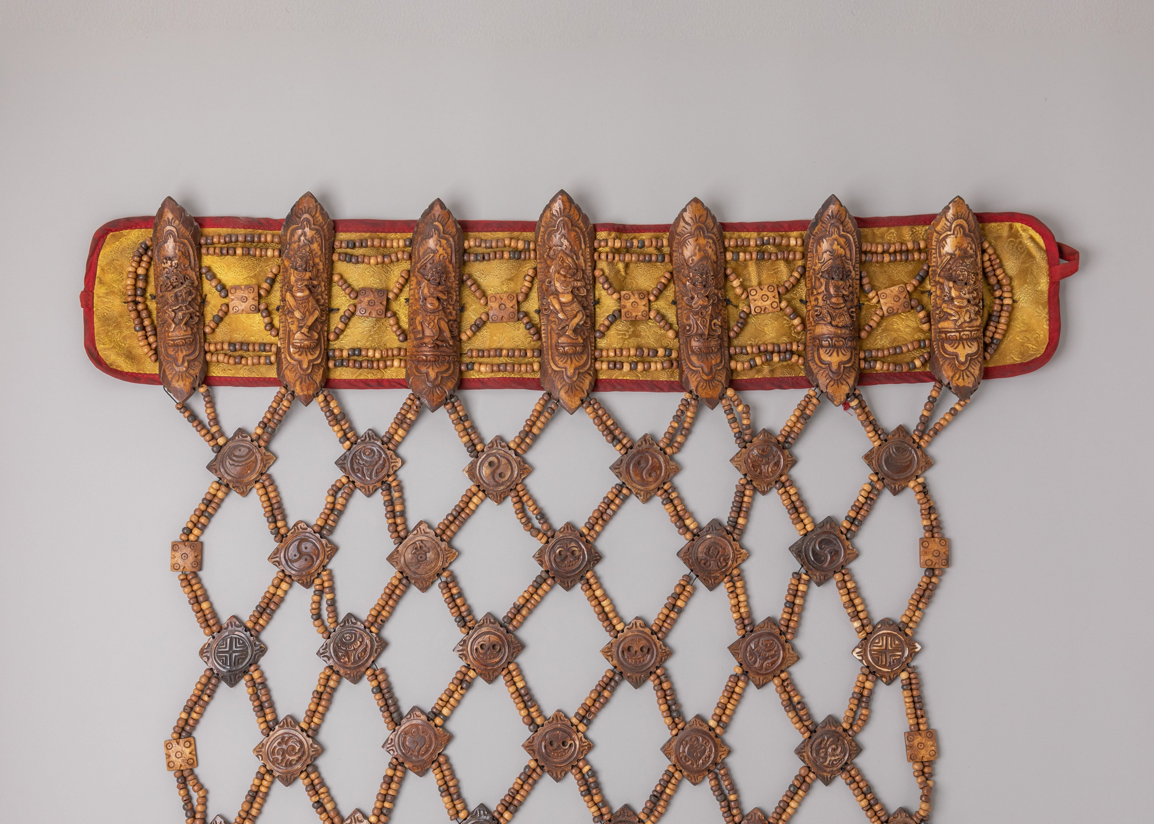 Handcrafted Guru Fabric Set | Tibetan Bone Ritual Set