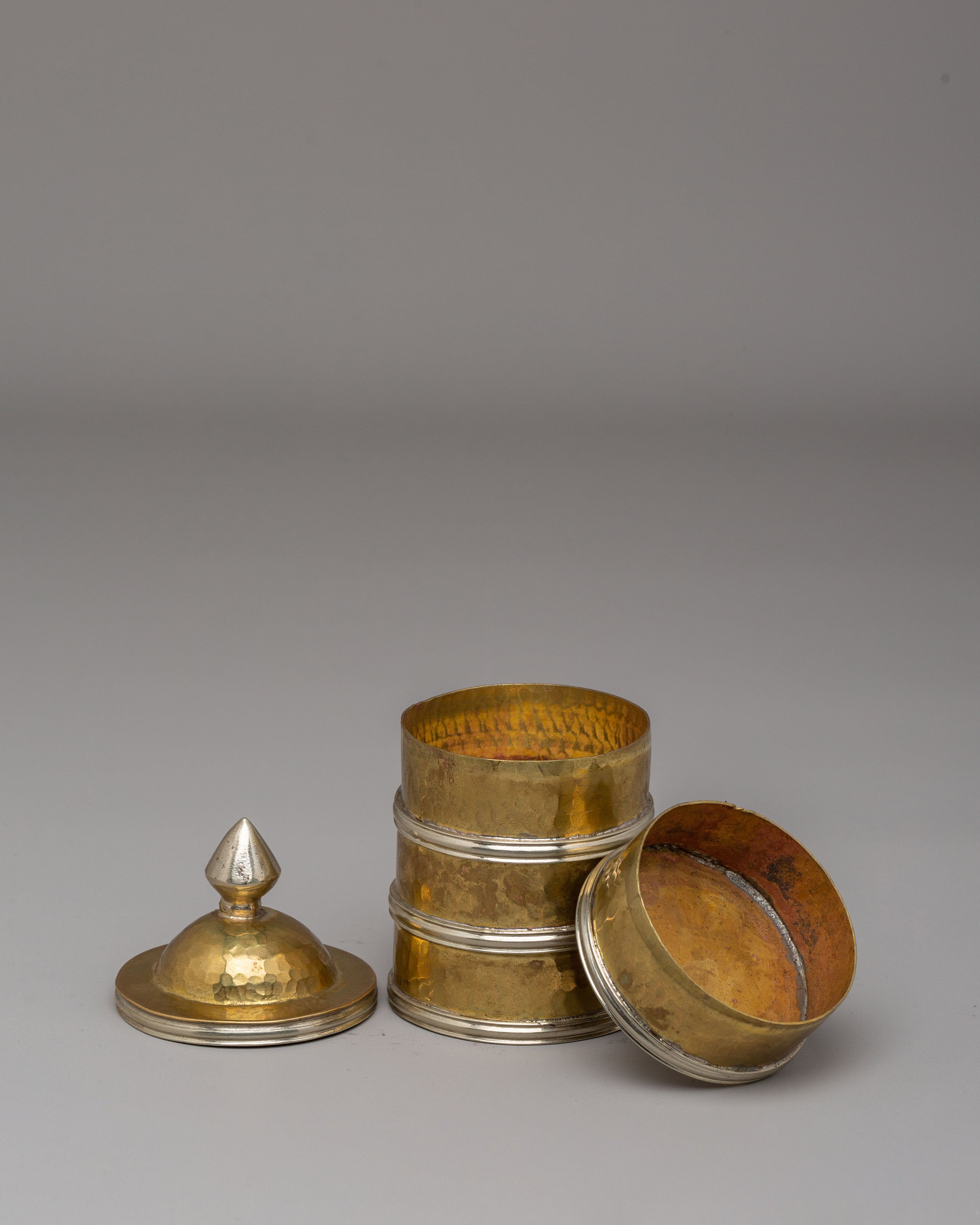 Handmade Spiritual Buddhist Ritual Rice Pot | Symbol of Prosperity & Blessings