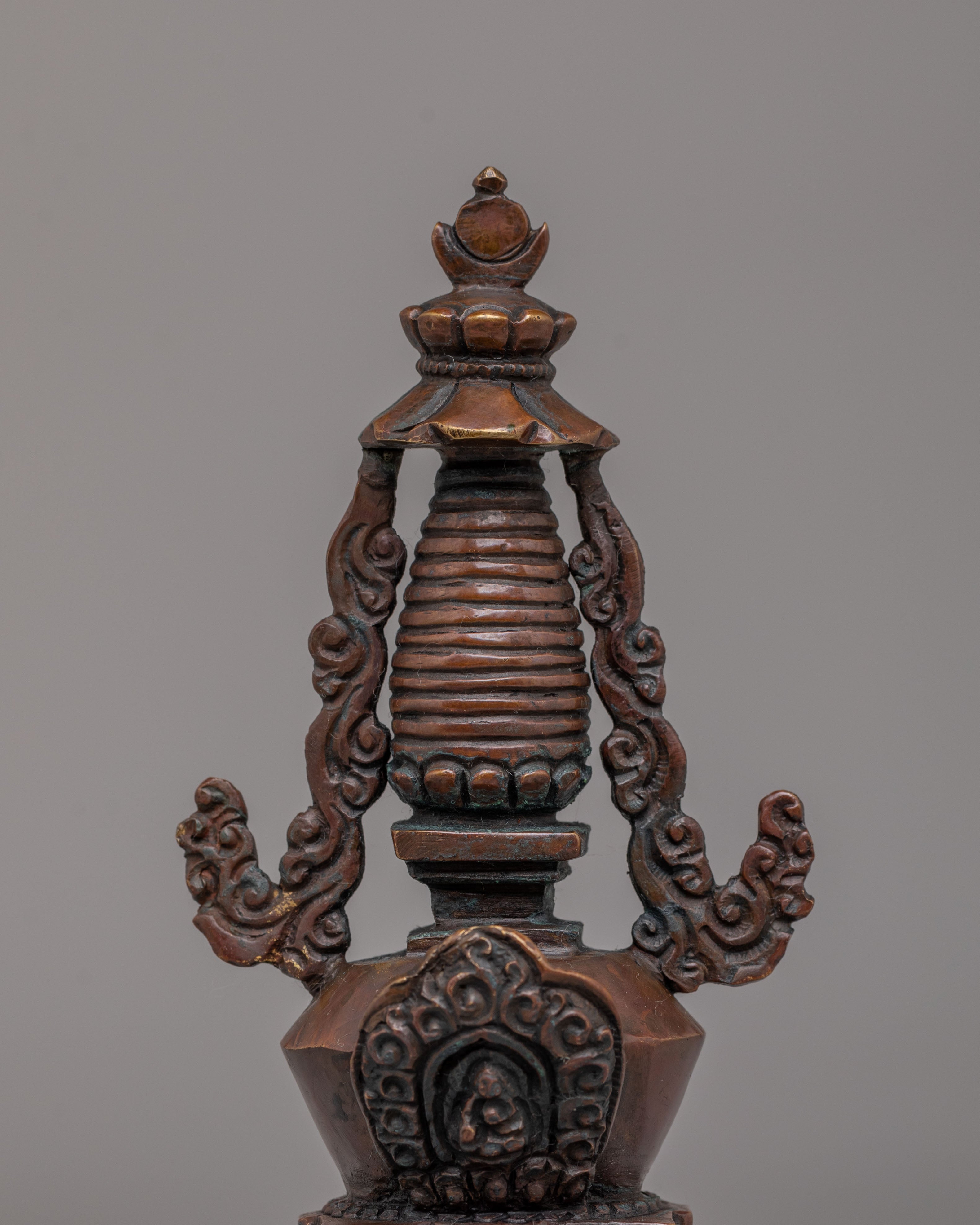 Tibetan Descent from Heaven Stupa | Symbol of Enlightenment