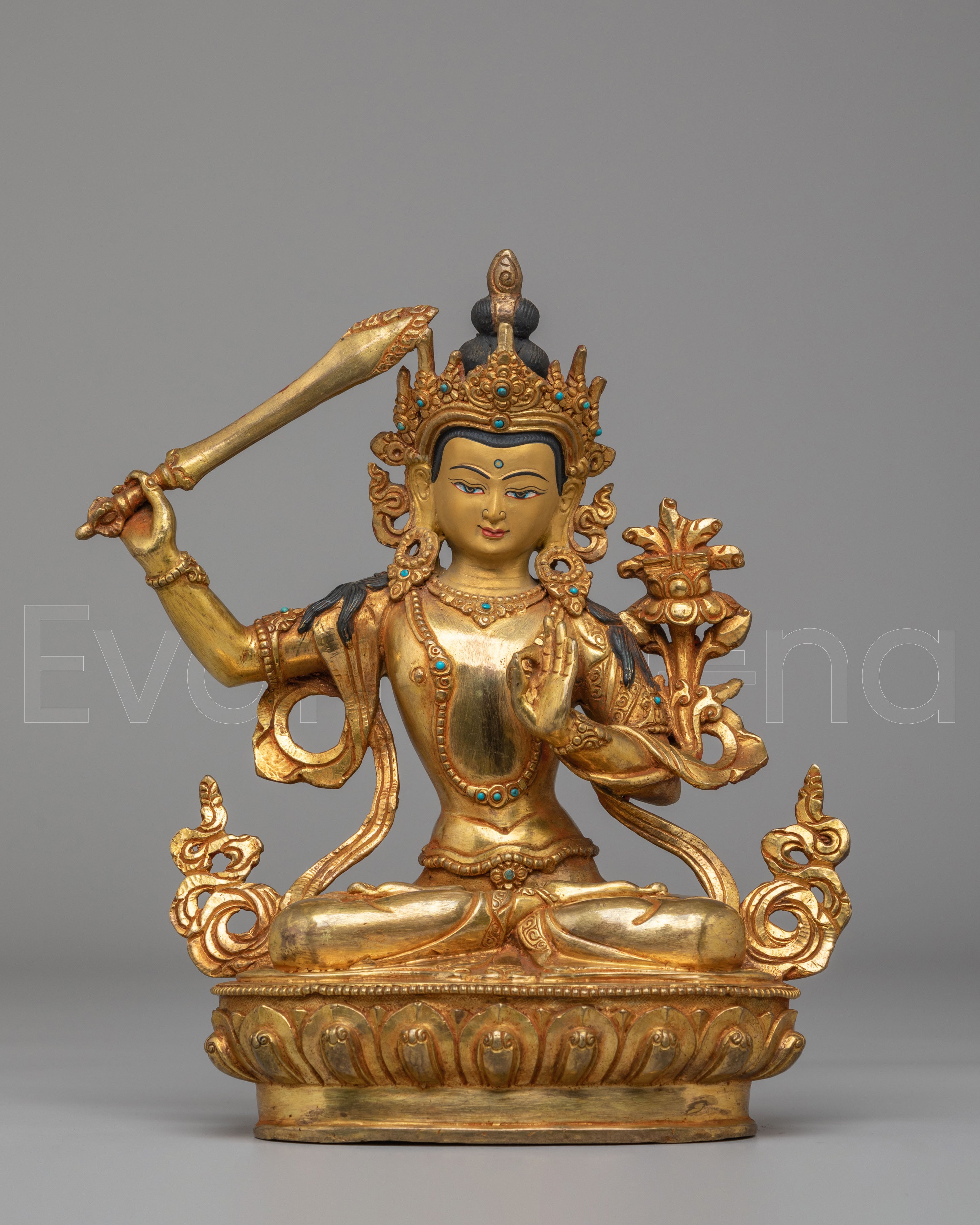 Sacred Manjushri Divine Statue | A Symbol of Wisdom and Enlightenment
