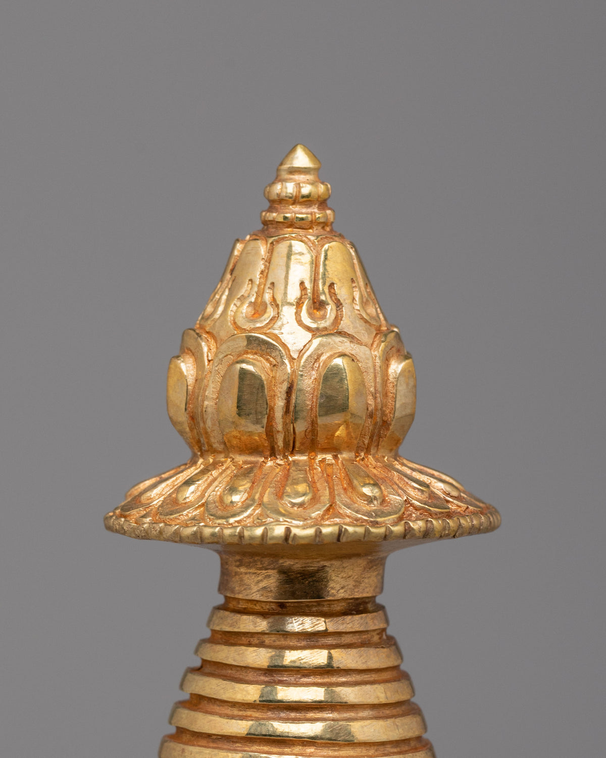 Handcrafted Kadampa Altar Stupa | Sacred Buddhist Shrine Decor