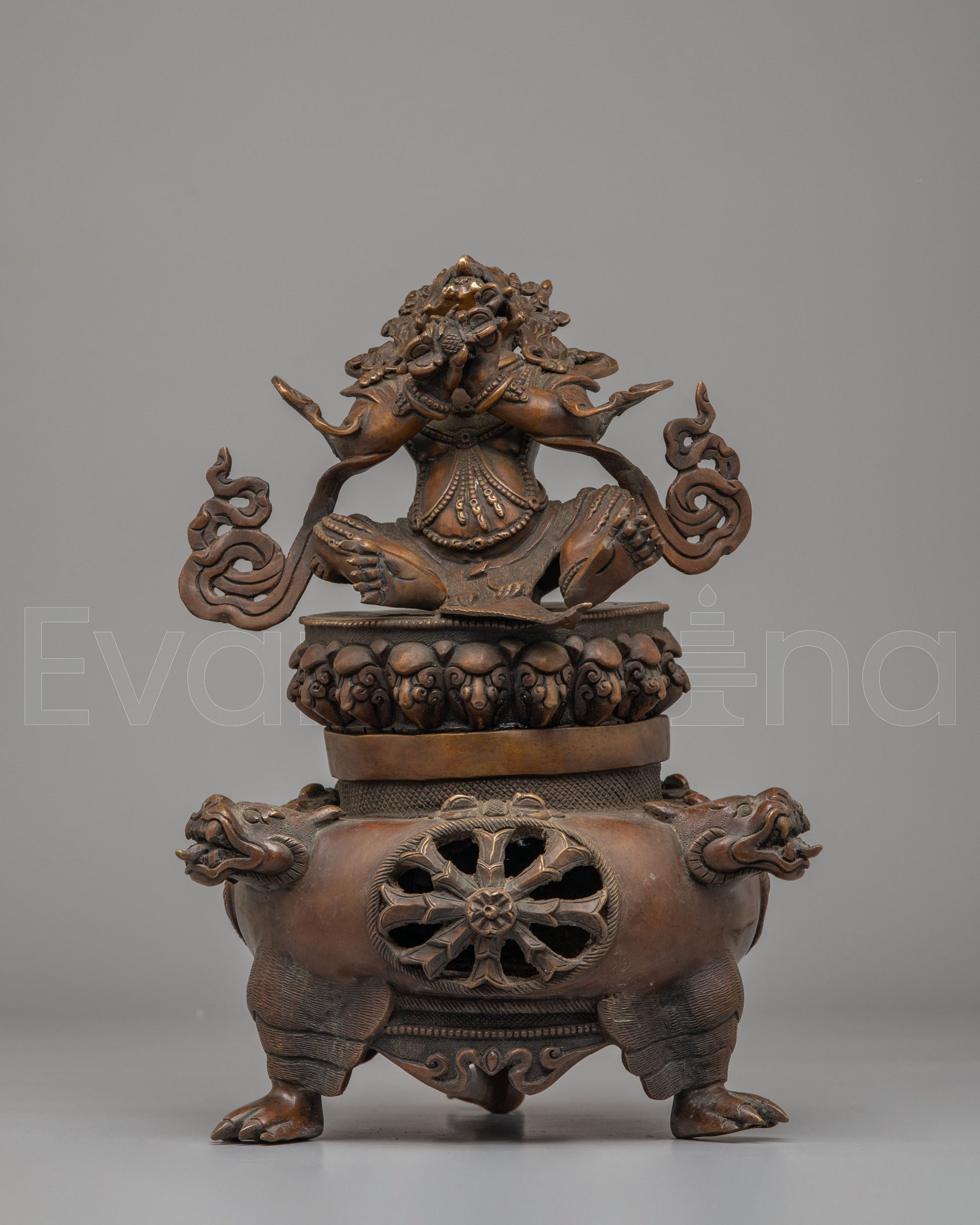 Tibetan Vajradhaka Sculpture for Purification