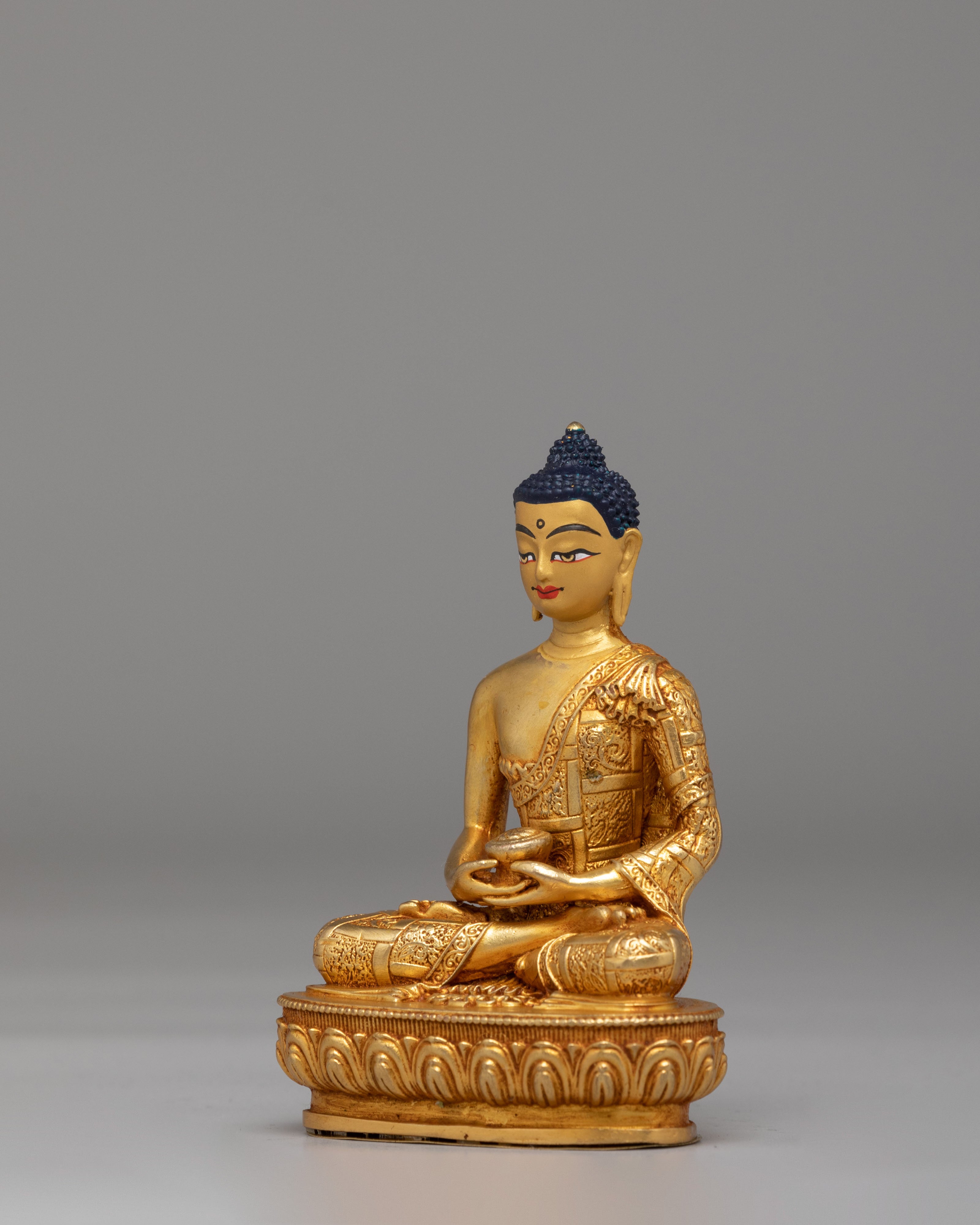 Traditional Amitabha Buddha Deity Statue | Buddhist Altar Decor