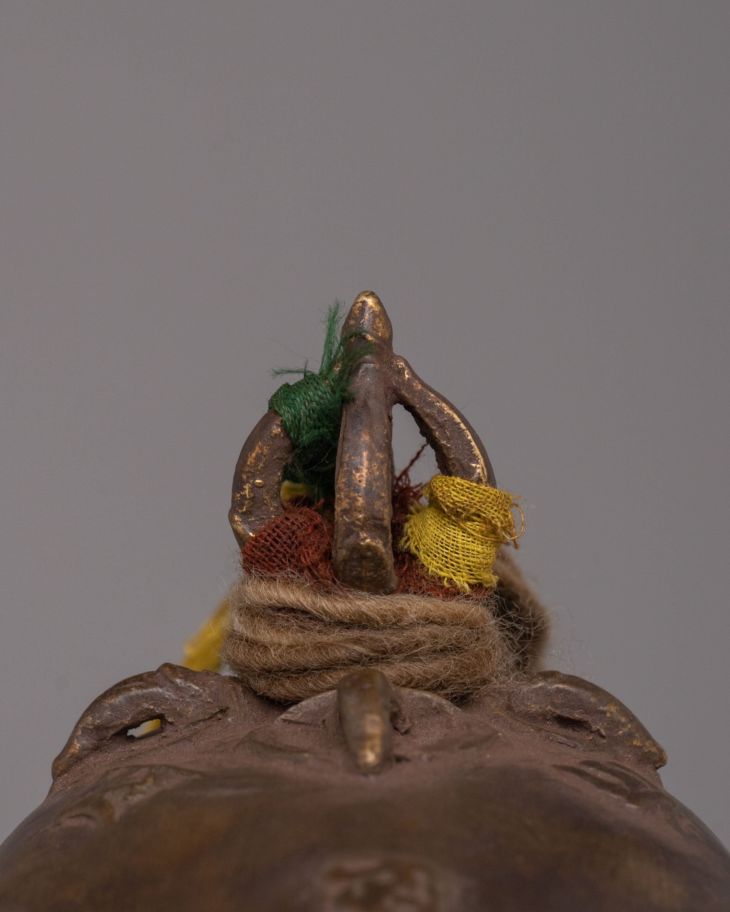 Sacred Kapala for Ritual | Tibetan Brass Skull Cup