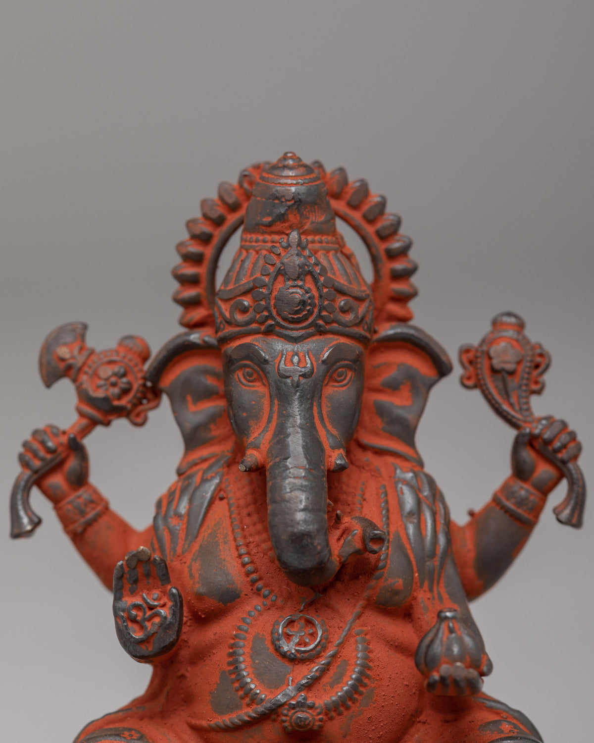 Sacred Ganpati Statue | Hindu Deity Figurine