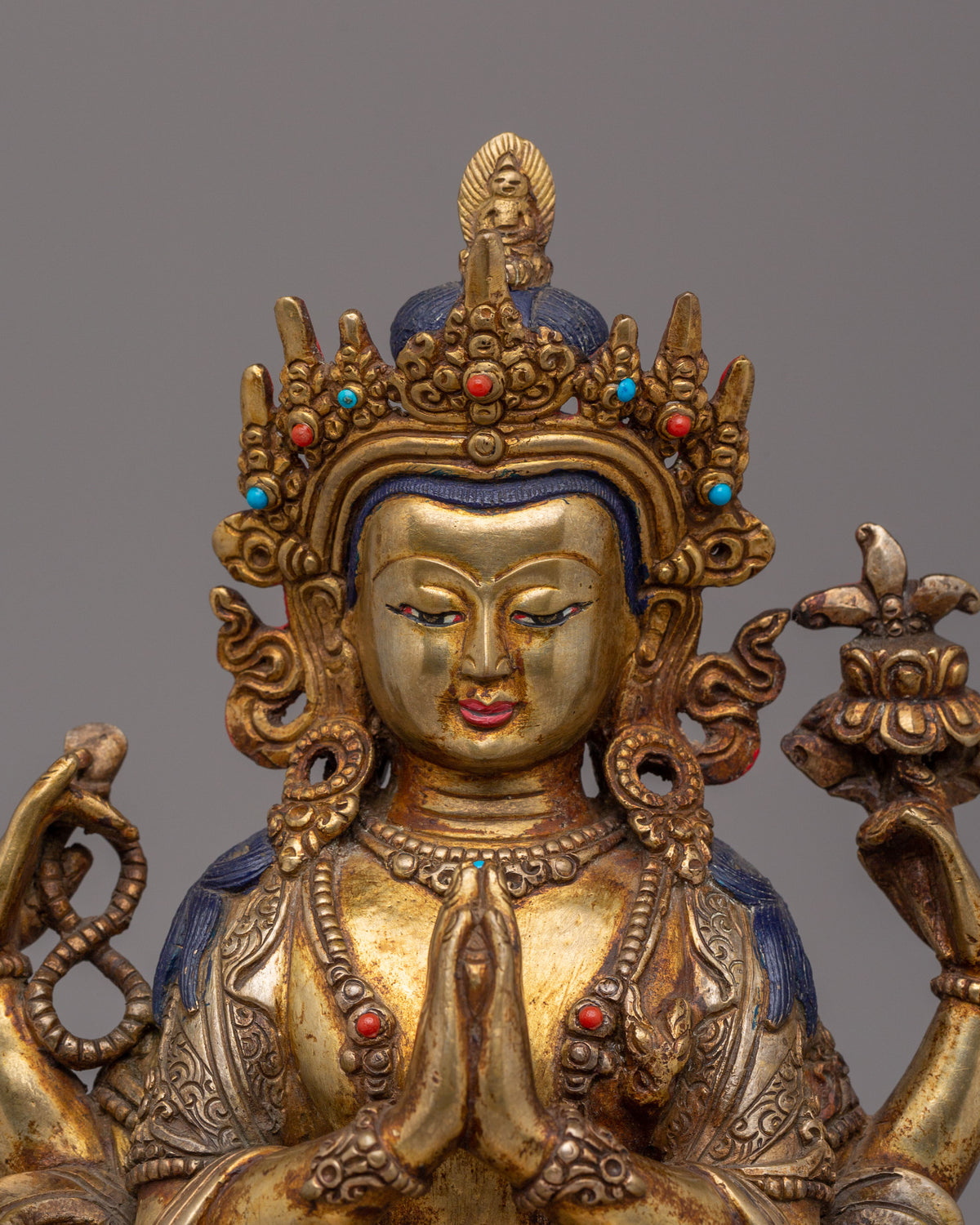 Spiritual Chenrezig Deity Statue | Compassion Symbol