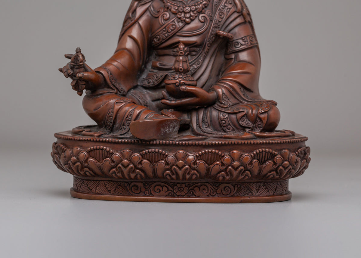 Himalayan Padmasambhava Sculpture | Statue for Dharma Decor