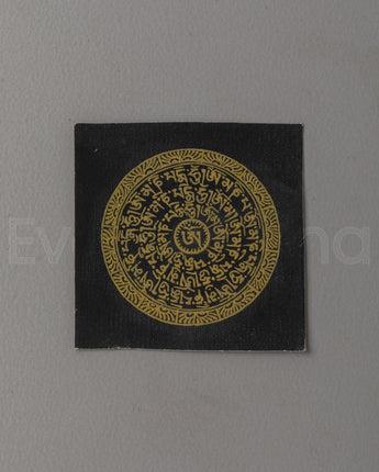 Mantra Mandala Thangka Locket