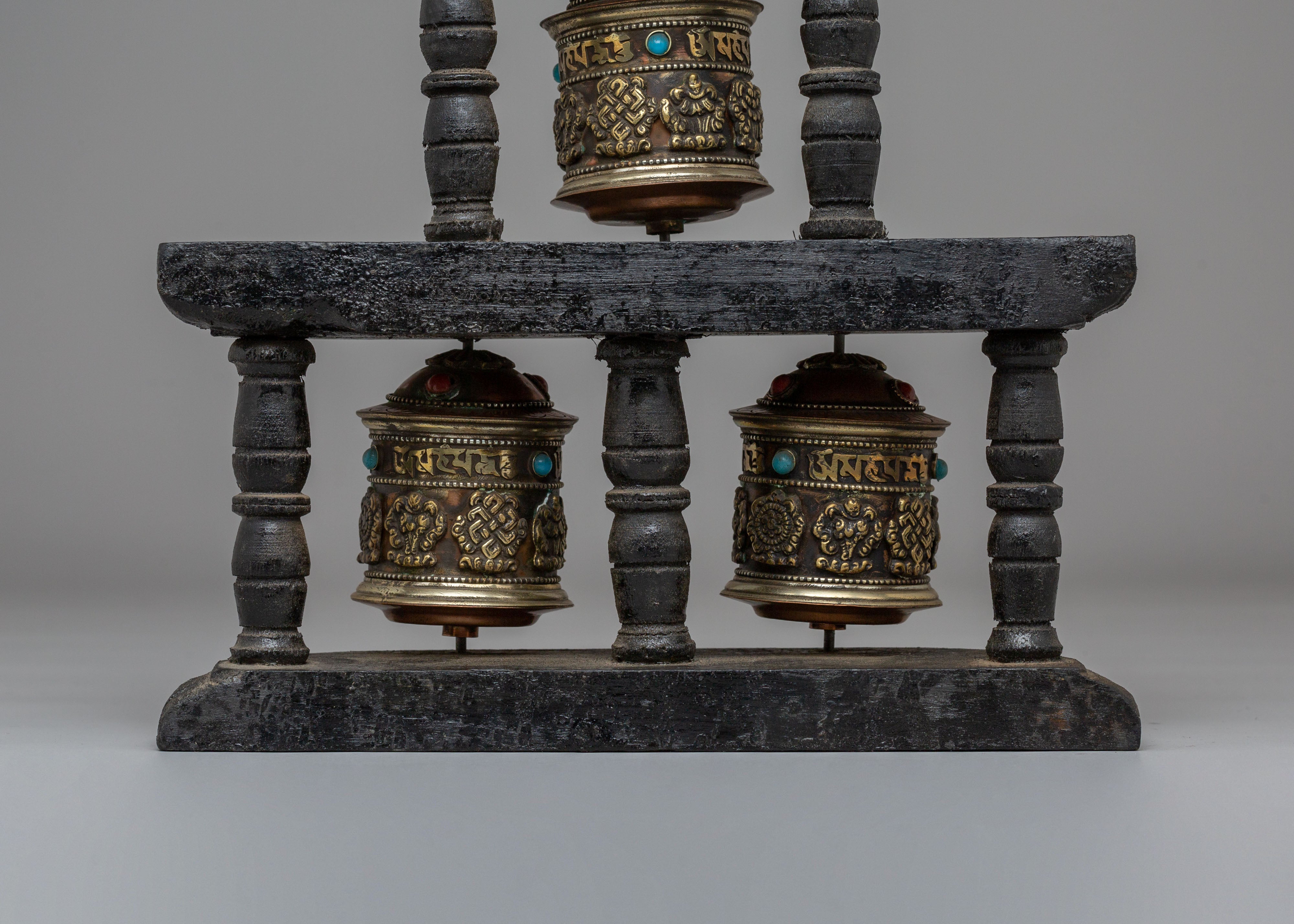 Himalayan Ritual Prayer Wheel | Mantra Wheel for Meditation