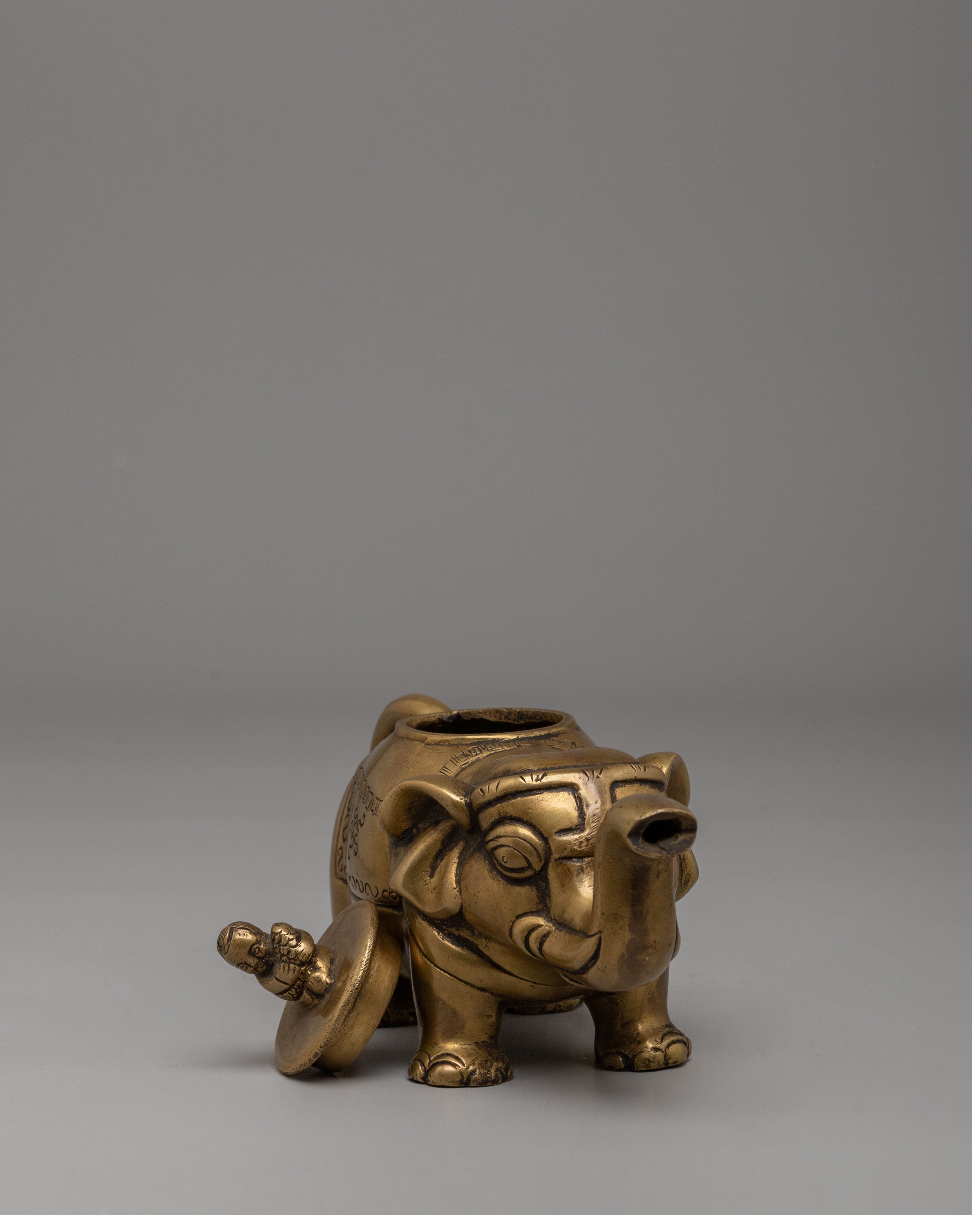 Himalayan Elephant Incense Burner | Traditional Handcrafted Decor