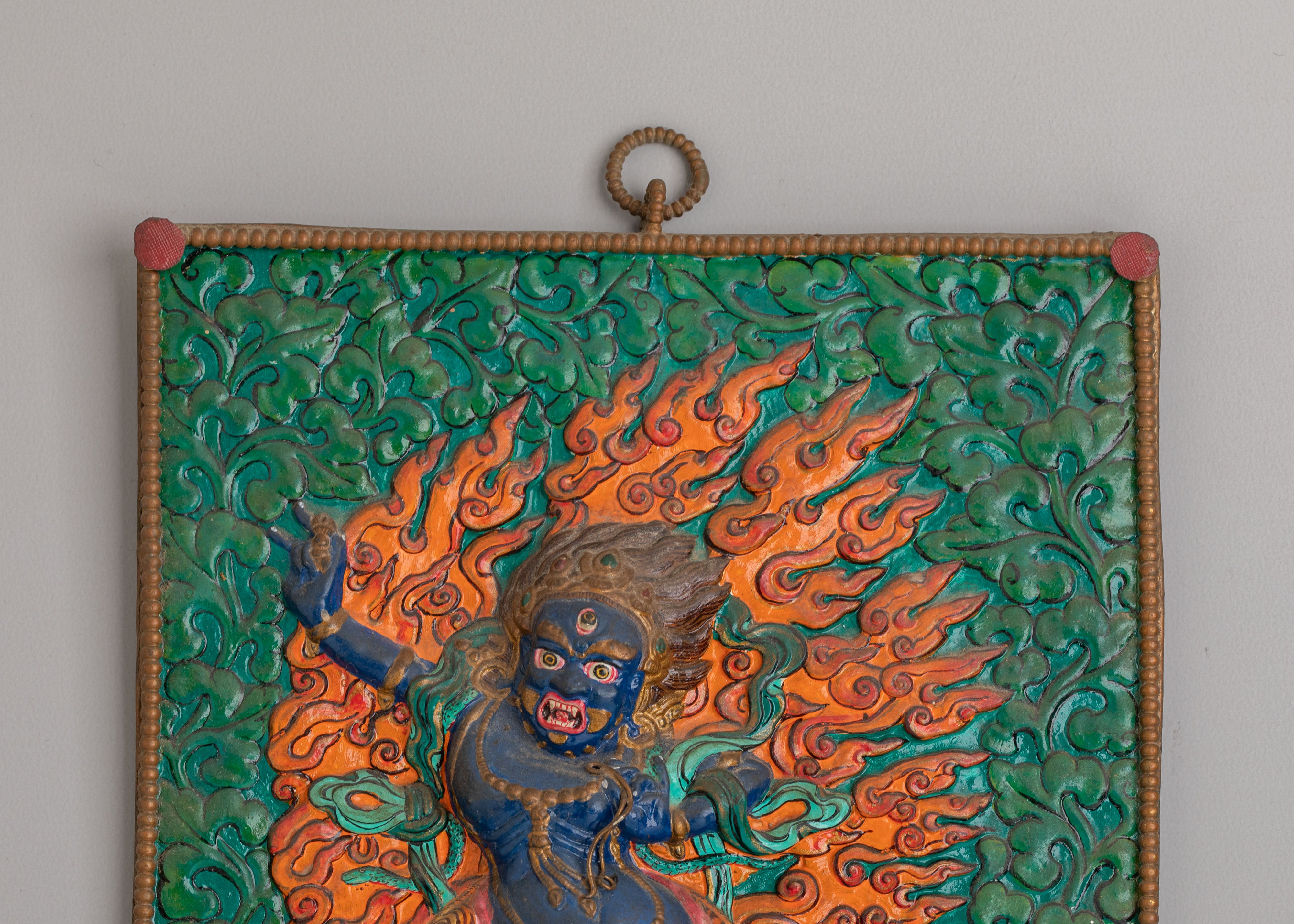 Sacred Vajrapani Wall Hanging | Protector of Buddha