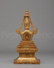 Handmade Tibetan Stupa for Rituals 