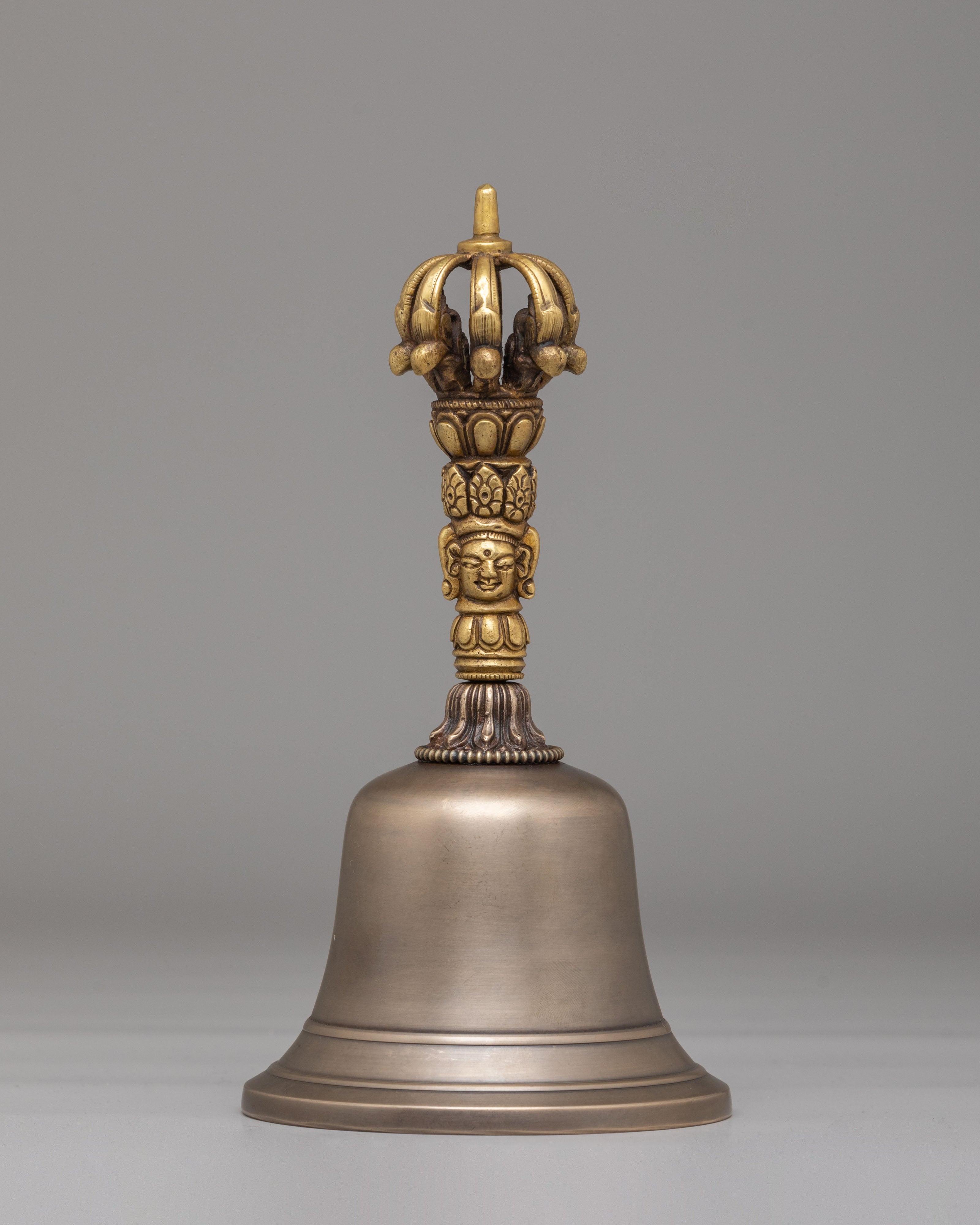 Sacred Vajra and Bell Set for Ritual | Handcrafted Buddhist Meditation Tools