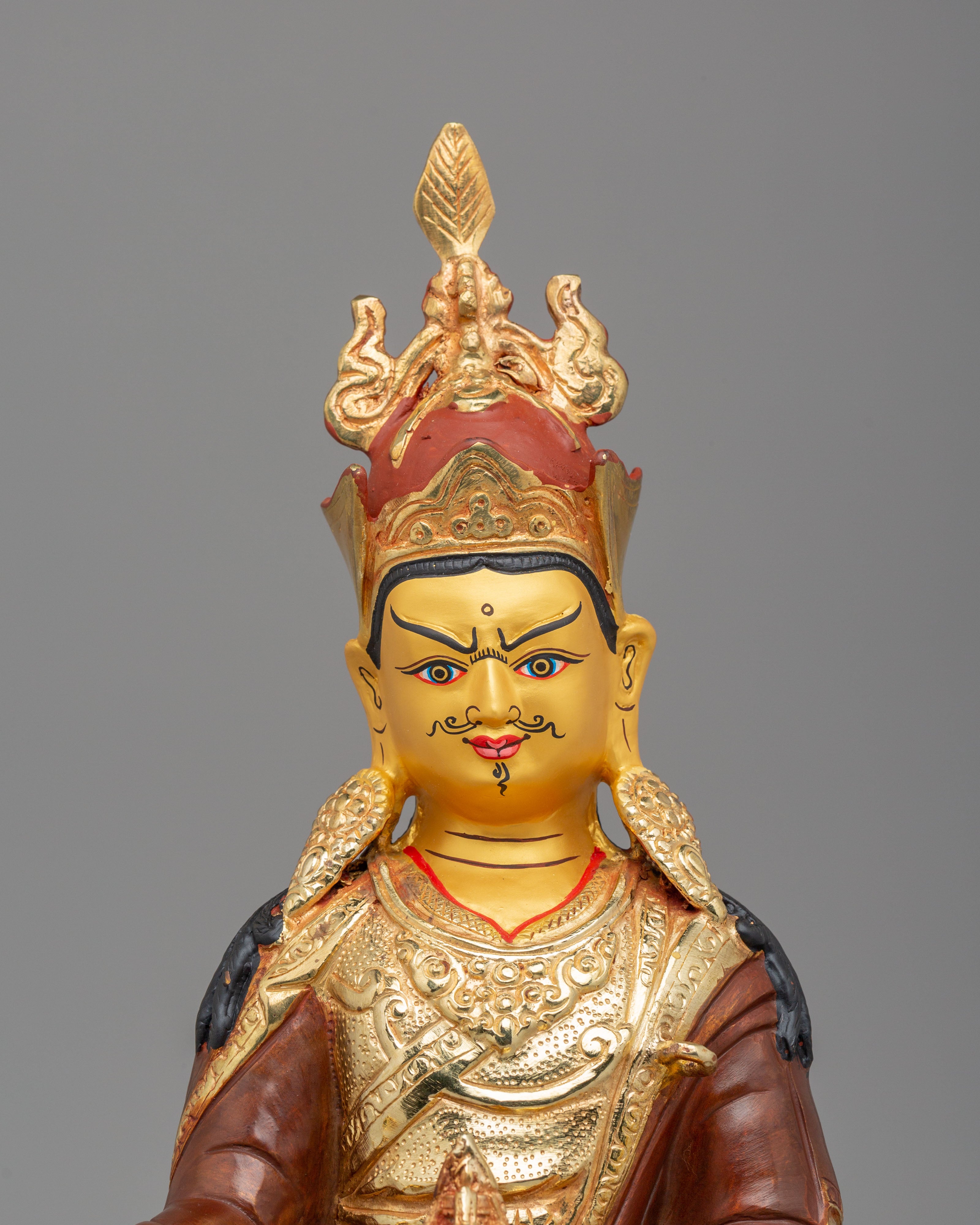Buddha Dharma Sangha Set Statue | Tibetan Spiritual Art for Meditation and Decor
