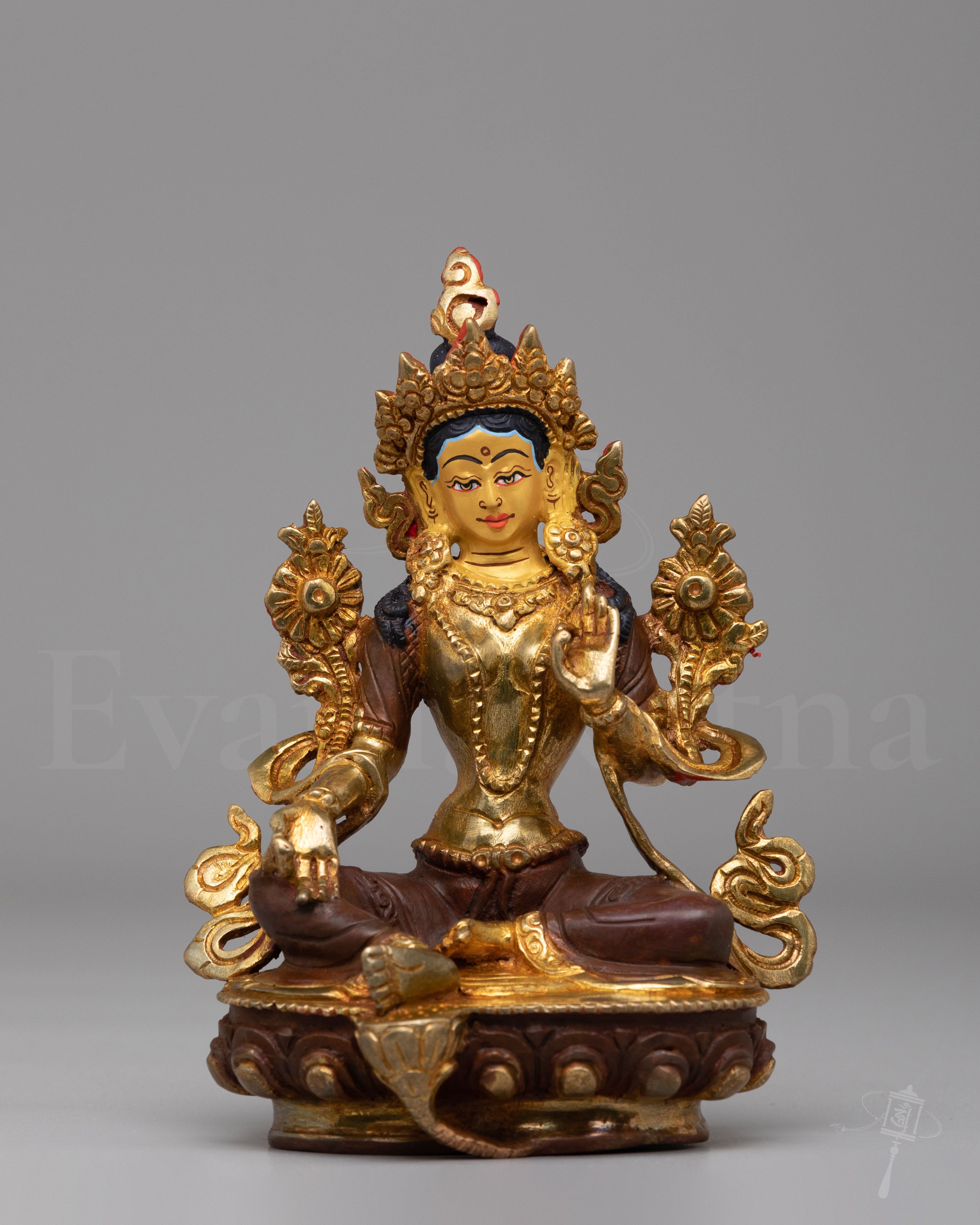 Healing Goddess Green Tara Statue