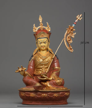 Guru Gyalpo Golden Statue | The Precious Master