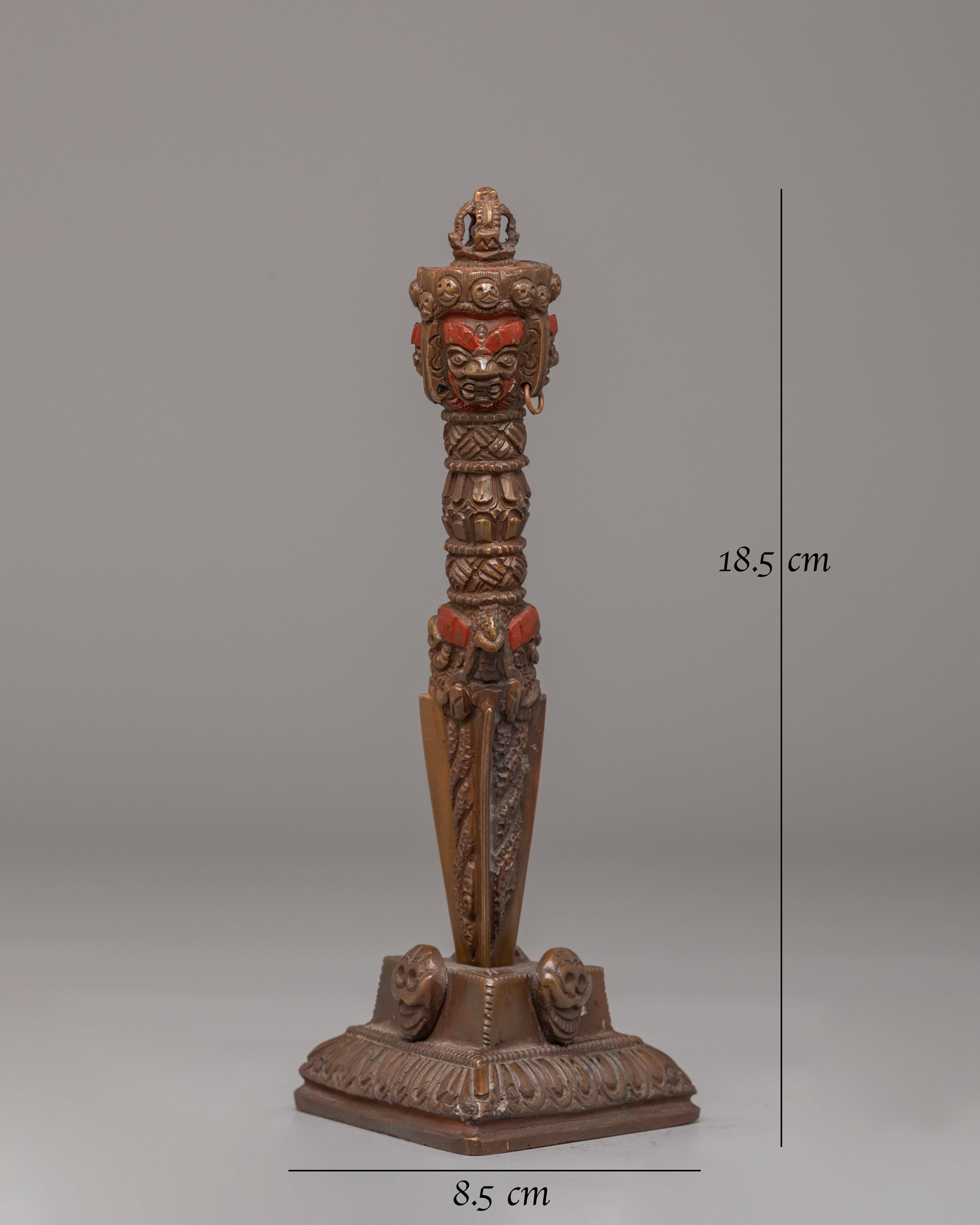 Handmade Himalayan Phurba | Ritual Dagger