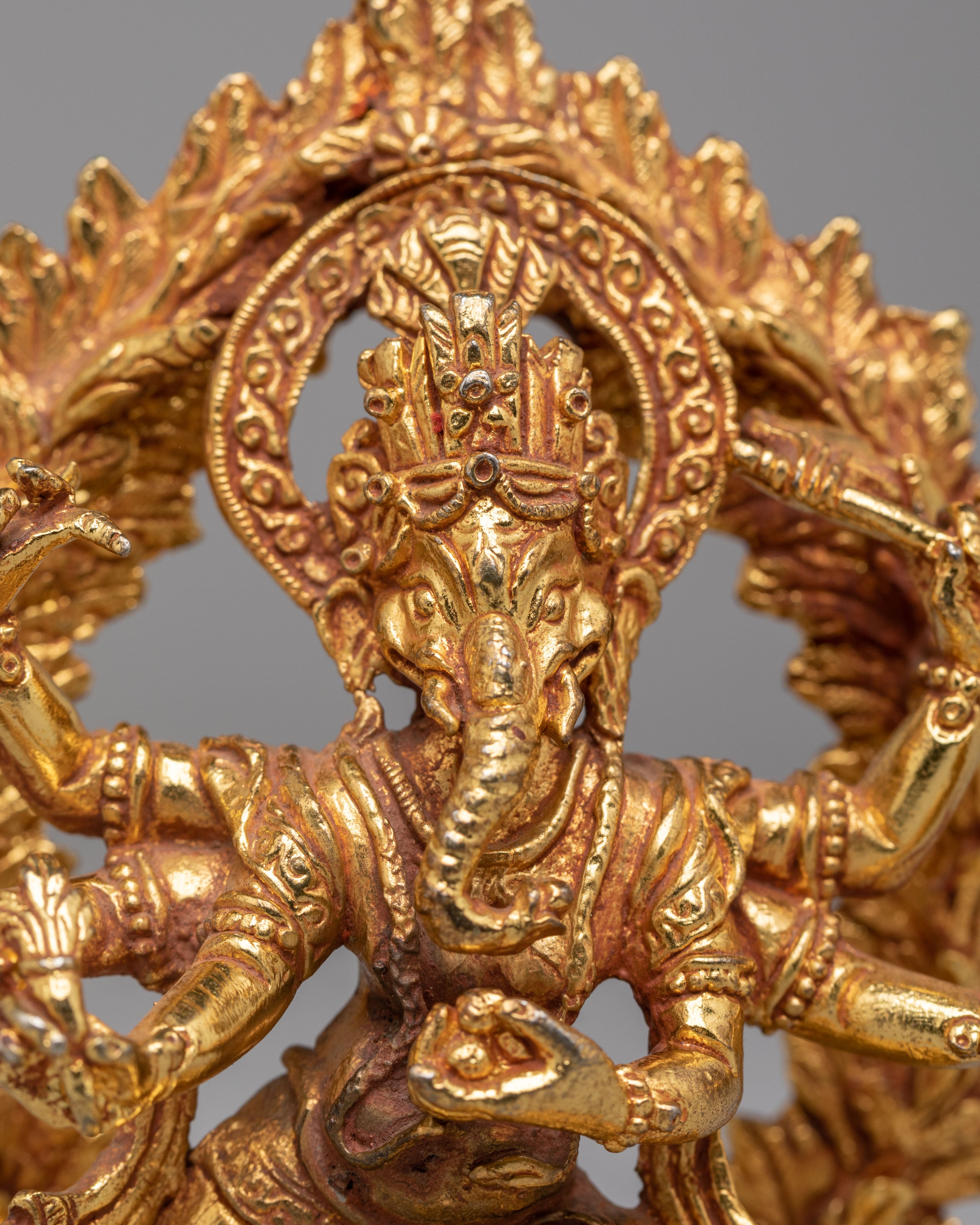 Machine-Made Ganesh Figurine | Symbol of Wisdom and Prosperity