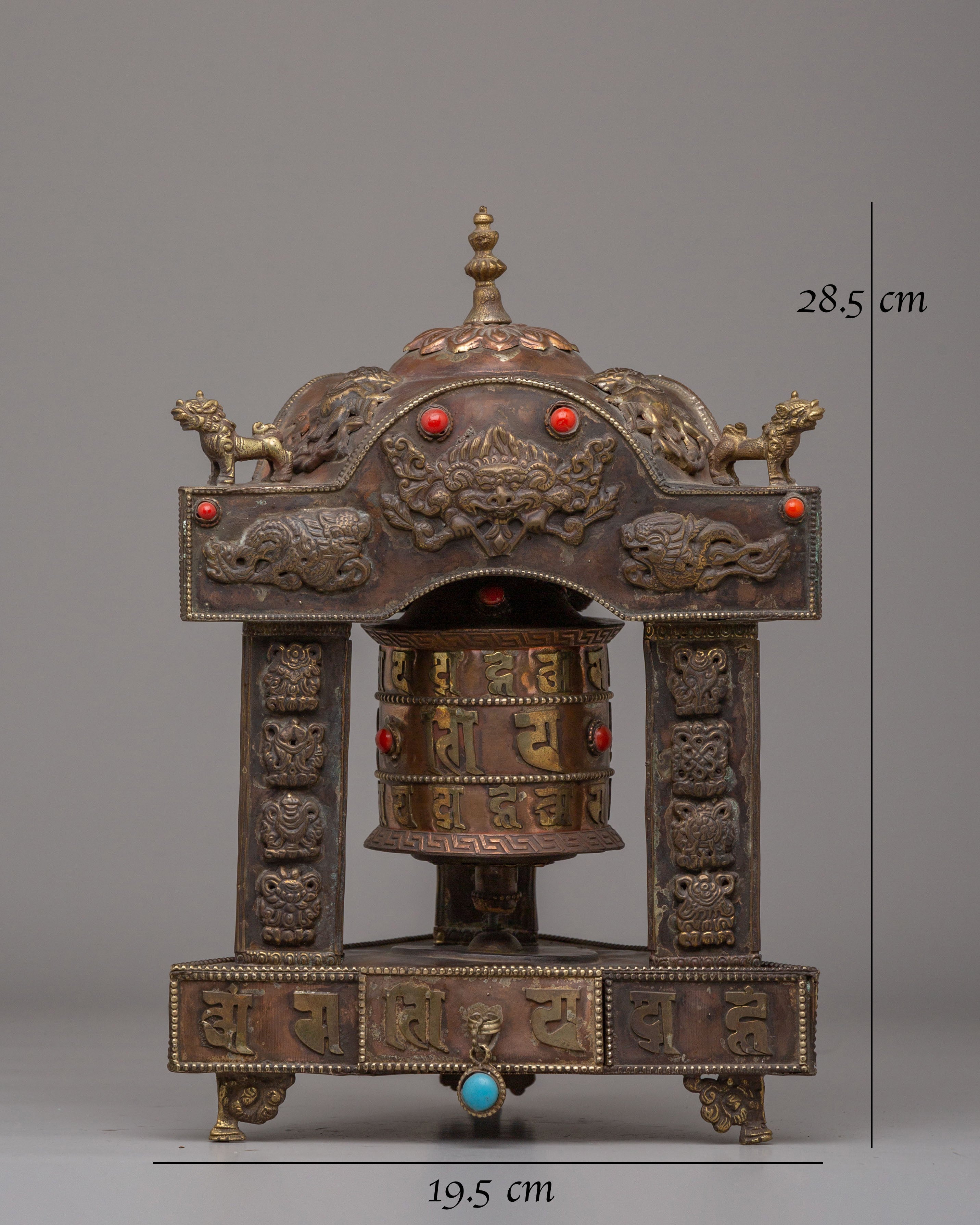 Buddhist Tibetan Prayer Wheel | Handcrafted Spiritual Art