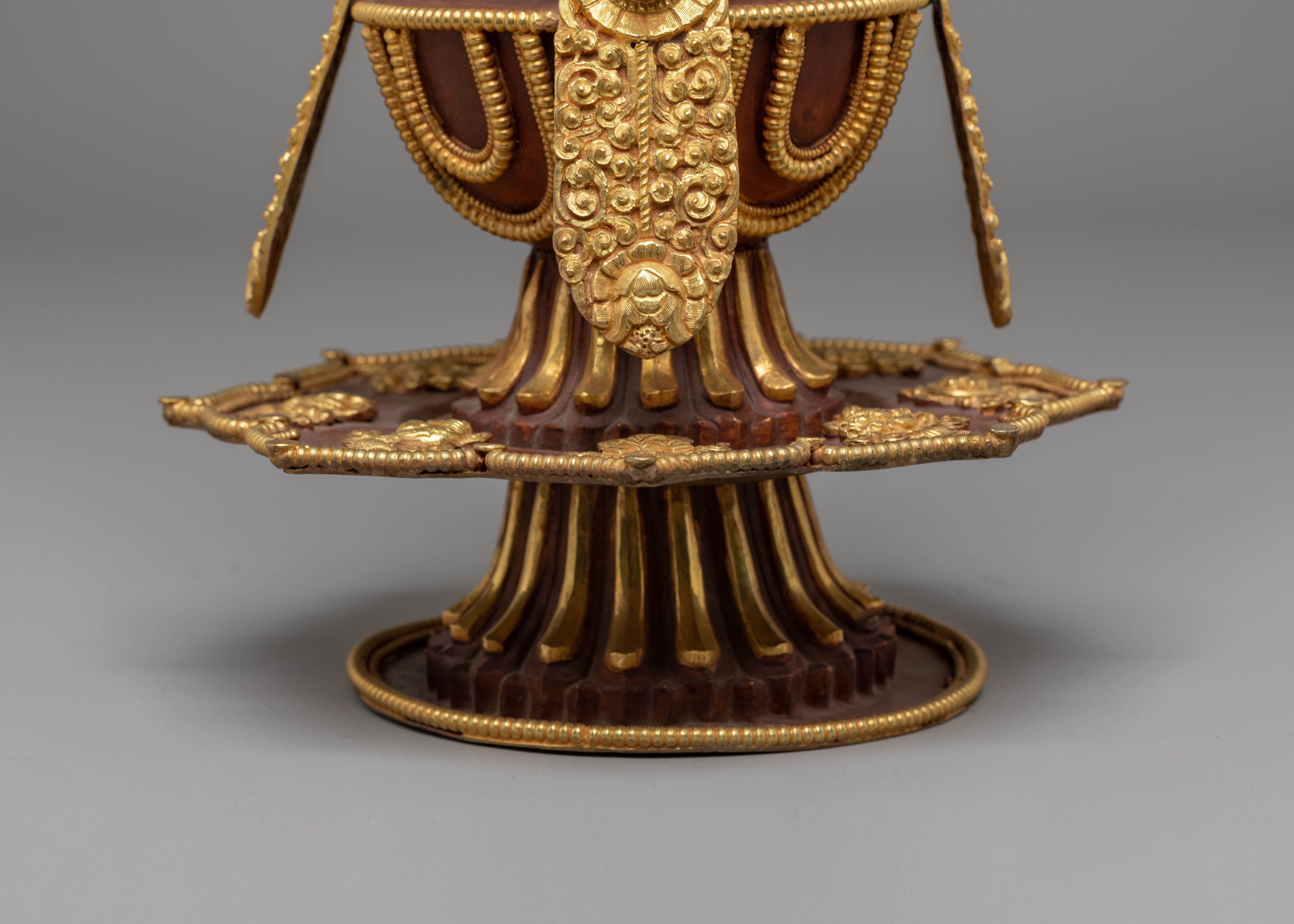Tibetan Long Life Vase | Symbol of Abundance & Prosperity