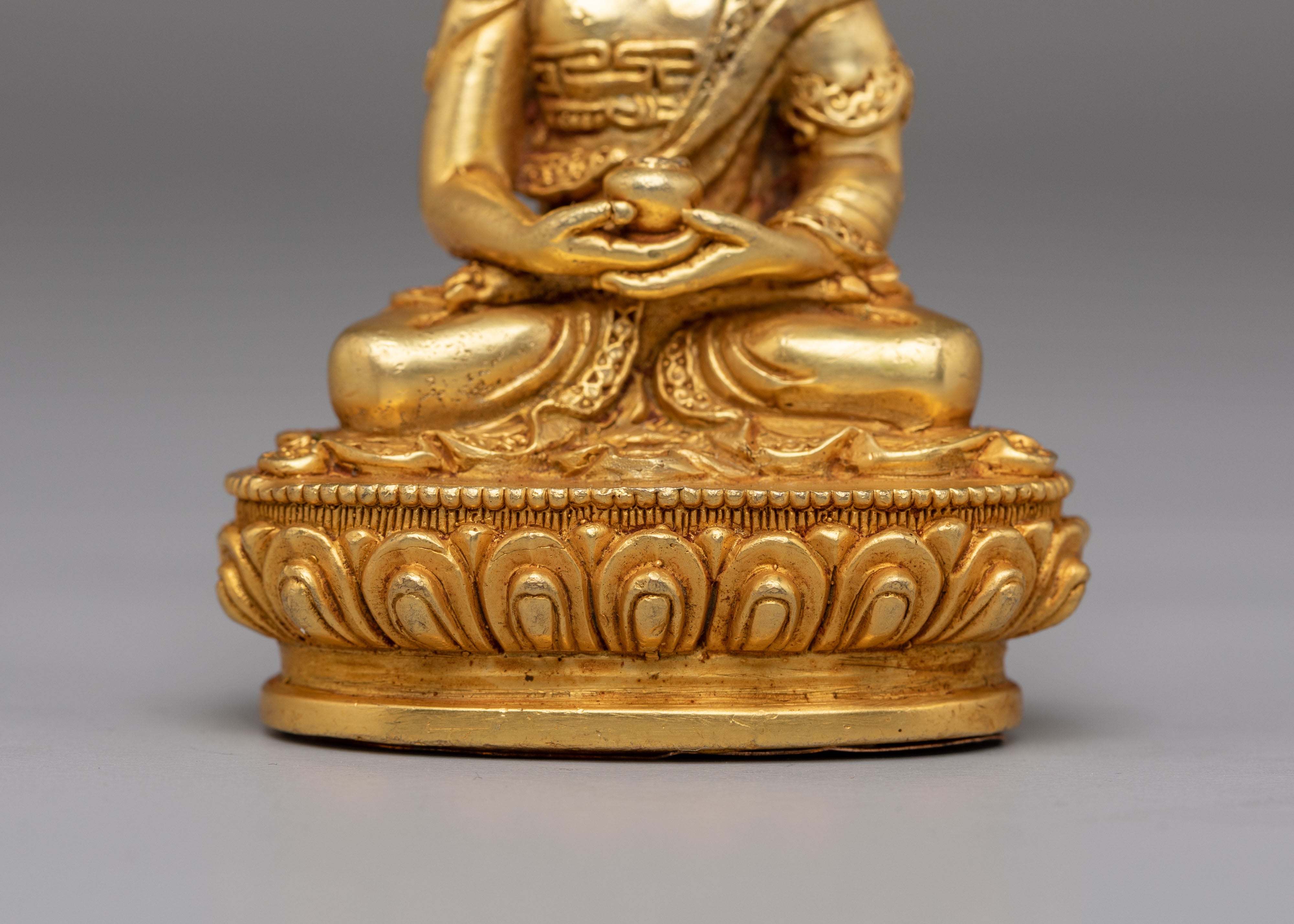 Tibetan Amitabha Sculpture for Infinite Light | Pure Land Devotional Statue