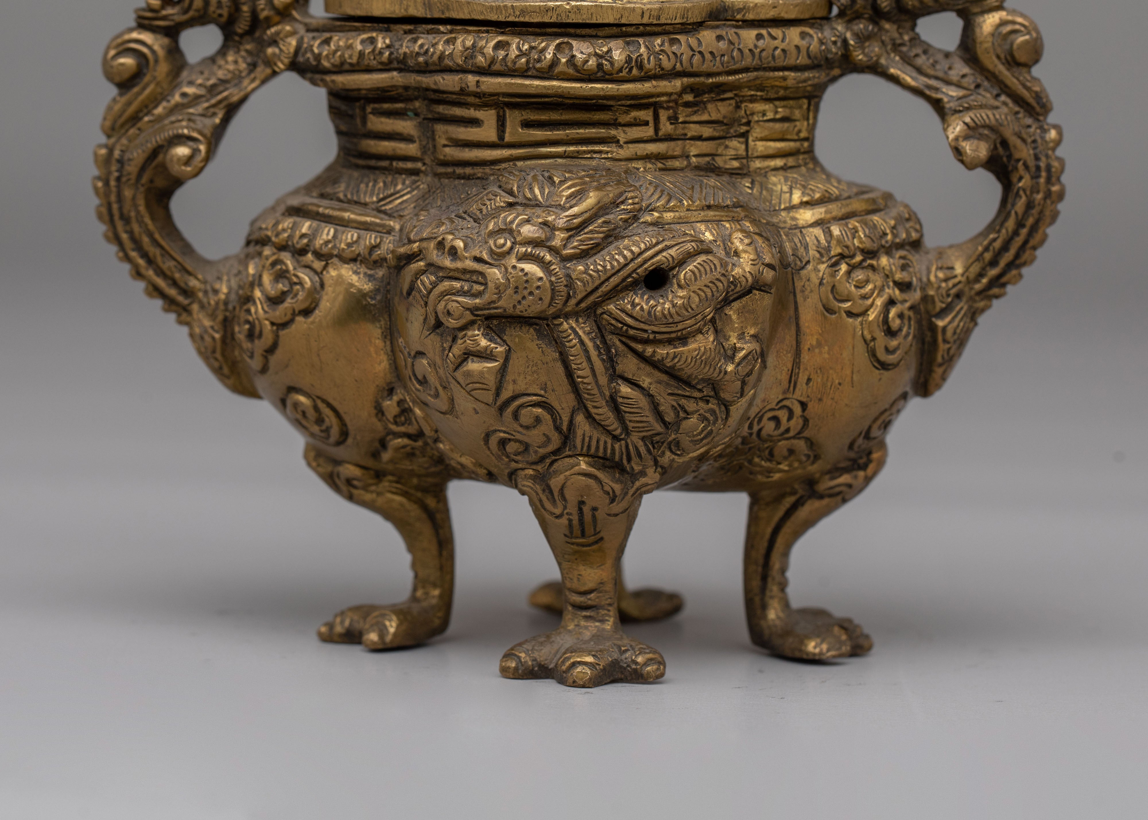 Handcrafted Incense Burner for Ritual | Brass Insence Burner