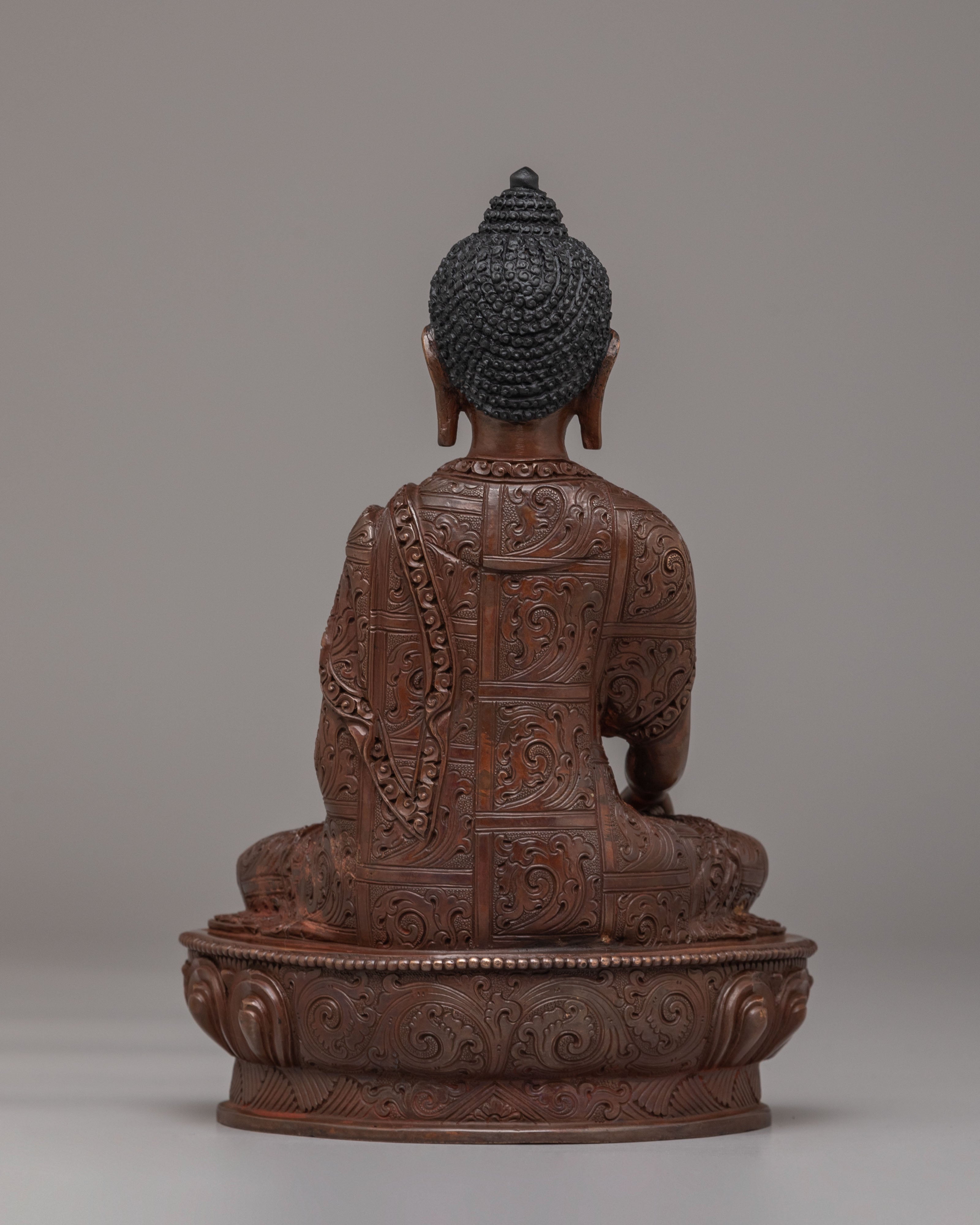 Ceremonial Shakyamuni Buddha Statue | Symbol of Enlightenment
