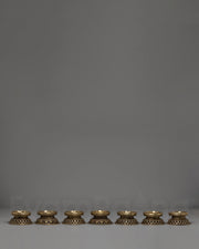 Traditional Handmade Oil Lamp | Brass Ritual Lamp for Puja